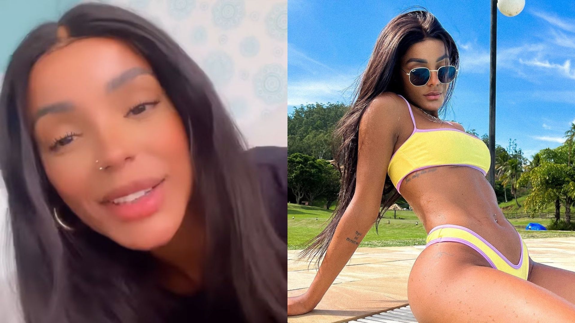Ex-BBB Brunna Gonçalves decide mudar hábitos para ganhar corpão musculoso: “Foco”