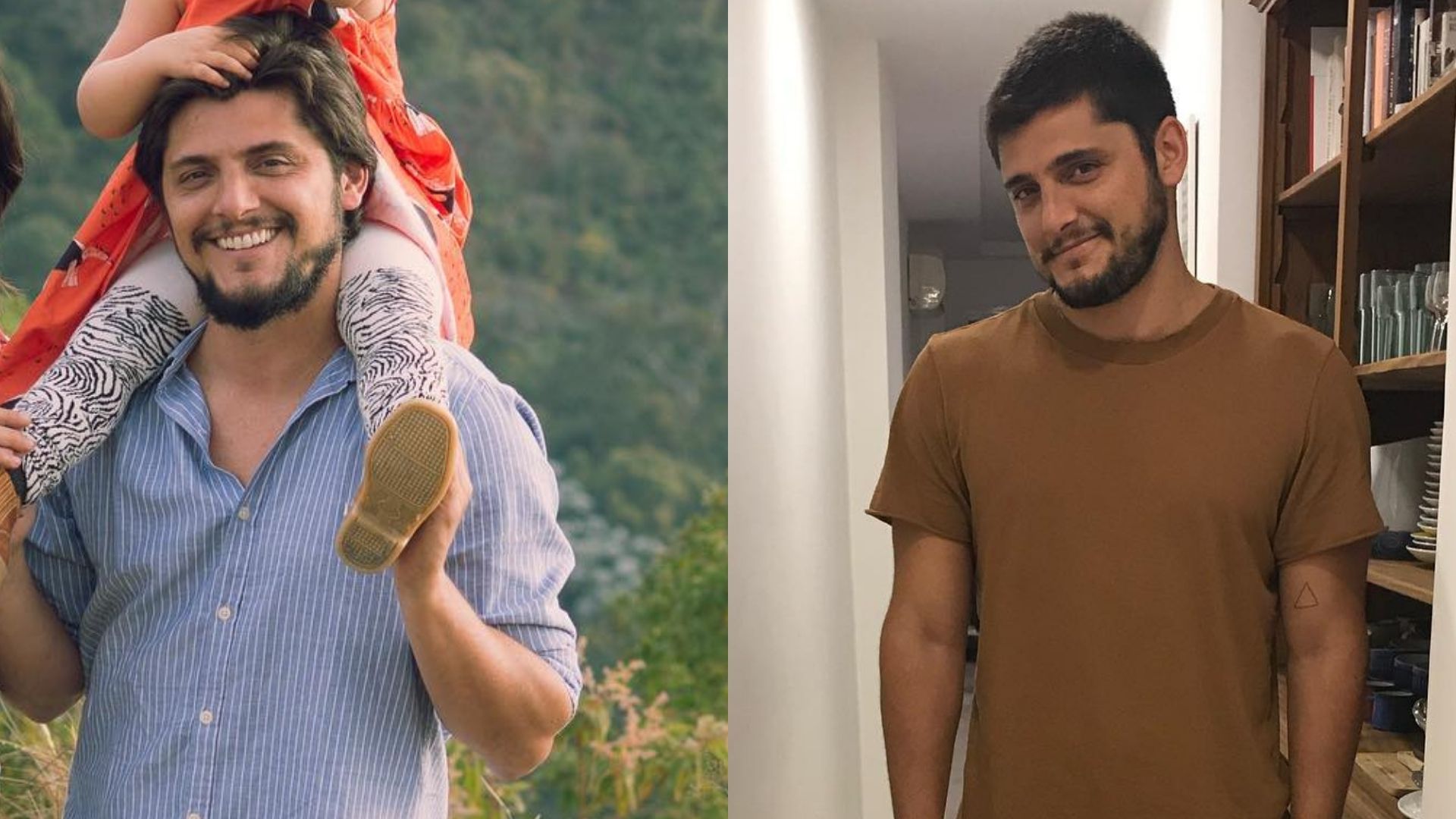 Bruno Gissoni celebra cinco anos da filha com cliques raros: “Amor da nossa vida”