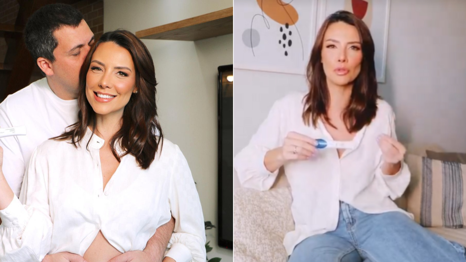 Camila Rodrigues se emociona e chora ao anunciar gravidez: “O que mais desejei”