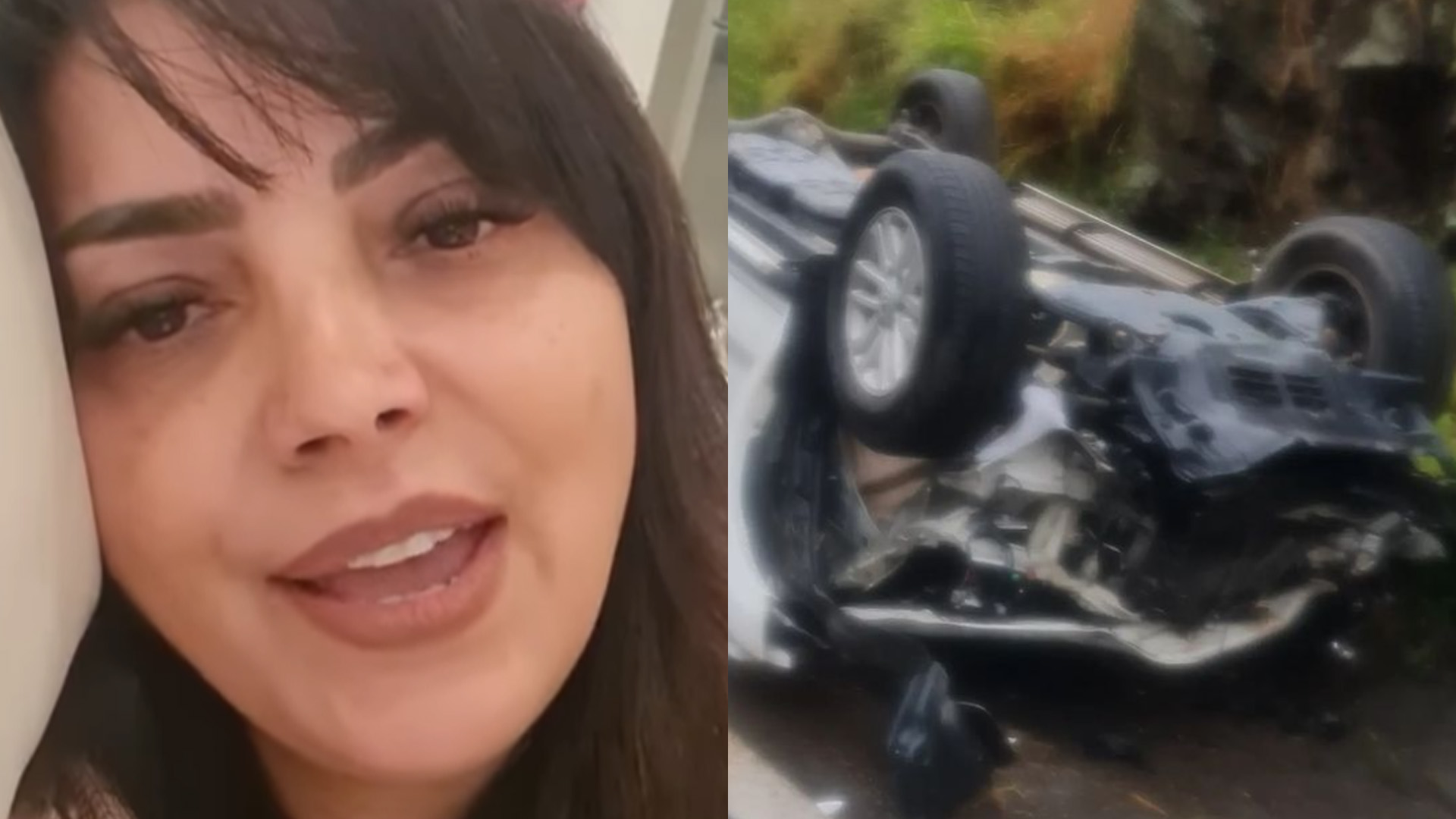 Cantora gospel Eyshila Santos sofre acidente gravíssimo de carro com marido