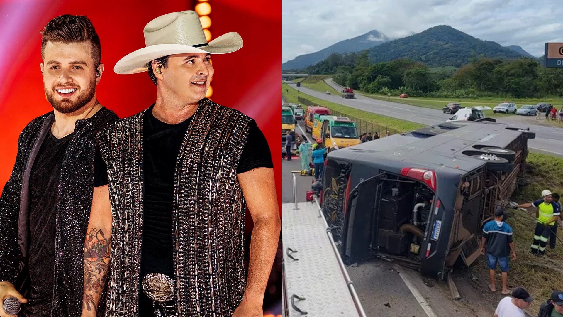 Reviravolta? Equipe de Conrado e Aleksandro emite nota após revelação sobre ônibus