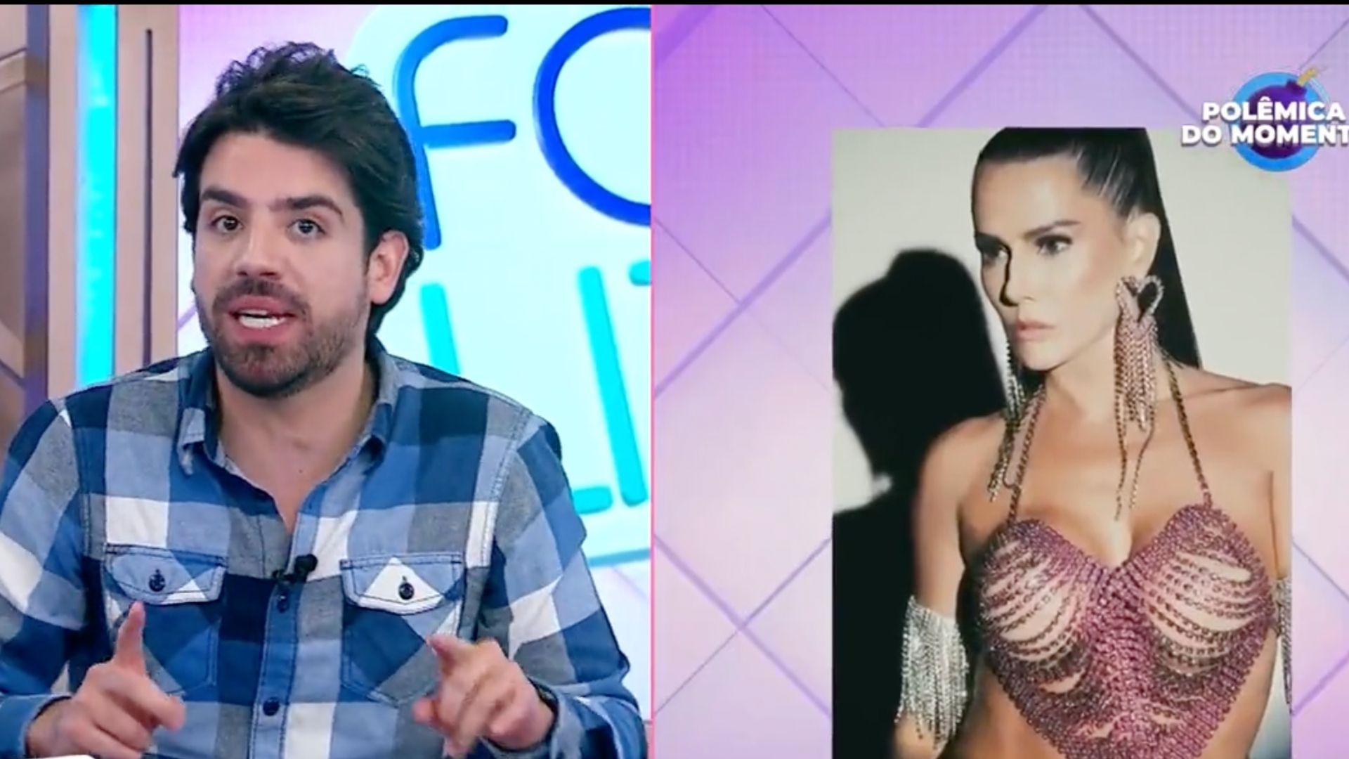 Gente? ‘Fofocalizando’ expõe romance de Deborah Secco com apresentador casado da Globo