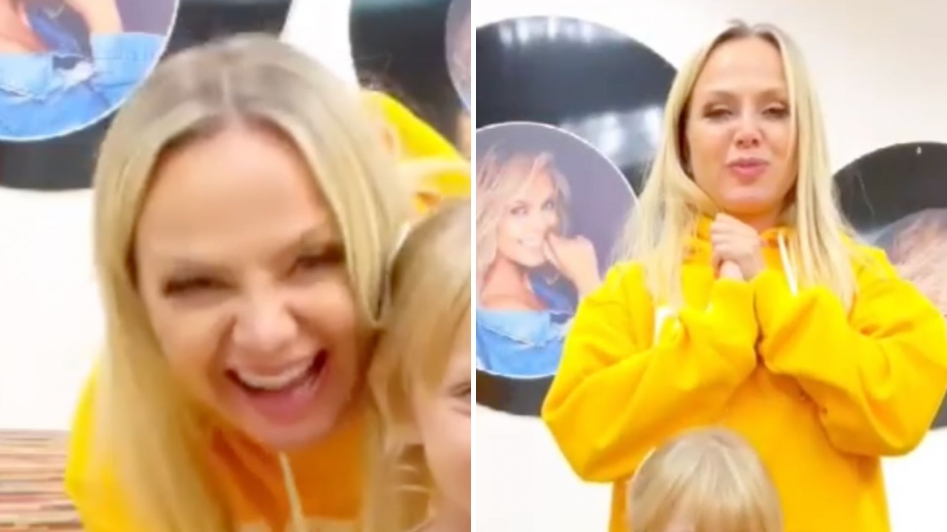 Eliana posa com a filha em vídeo e tamanho de Manu impressiona: “Uma mocinha”