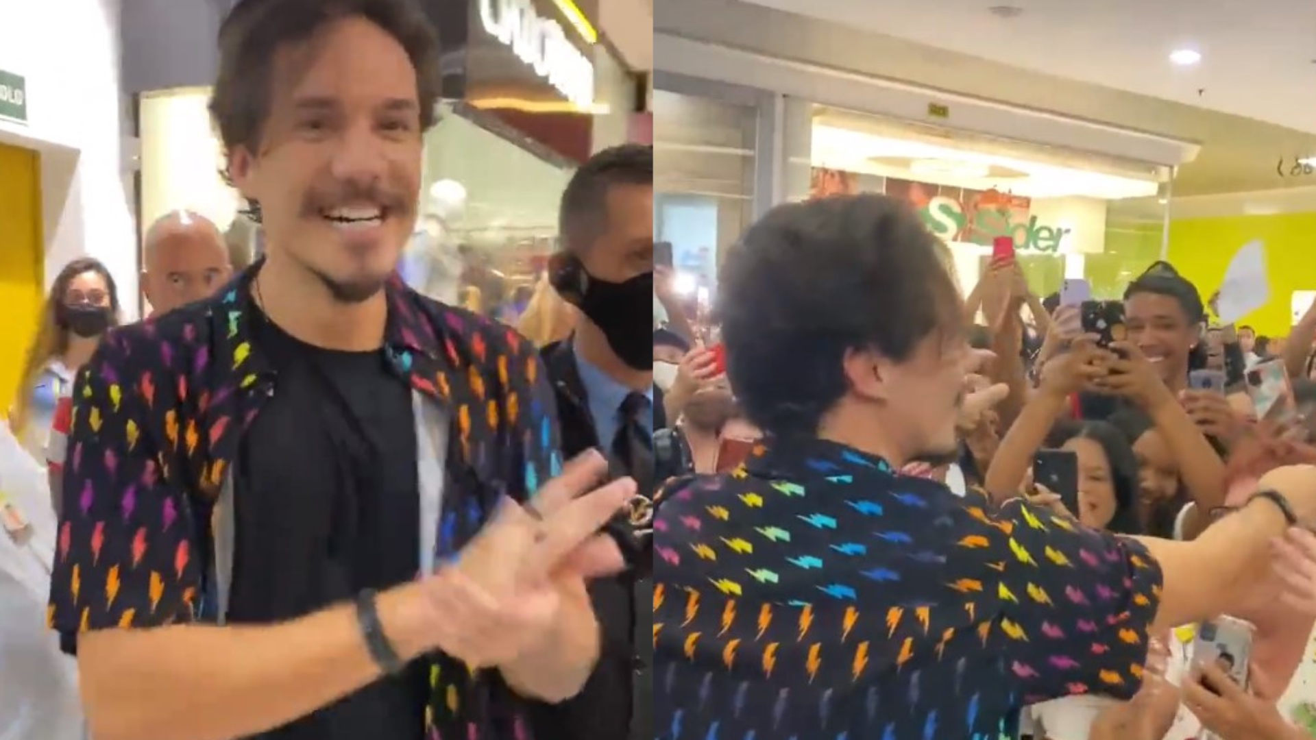 Ex-BBB Eliezer é ovacionado por fãs em shopping: “Mais querido que o Arthur”