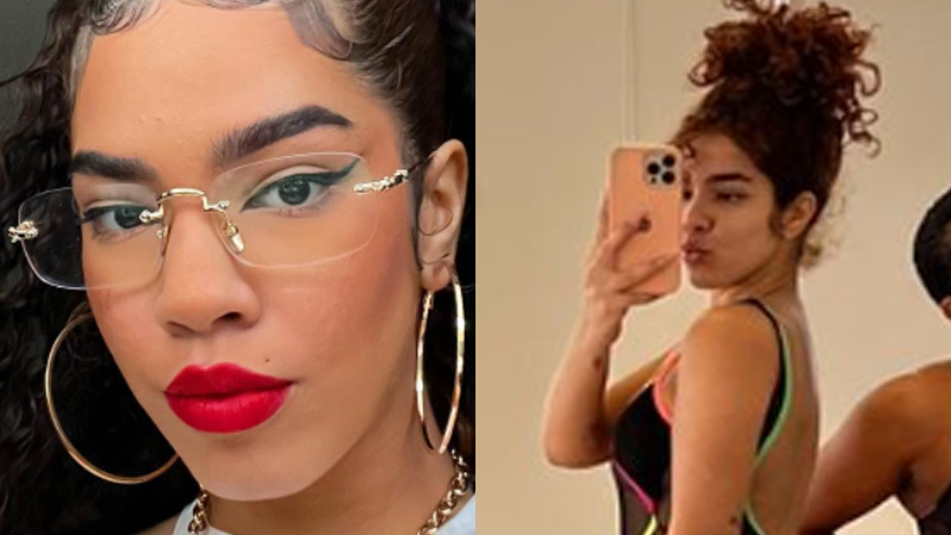 Ex-BBB Maria faz aula de pole dance com body sumindo no bumbum: “Mais um”