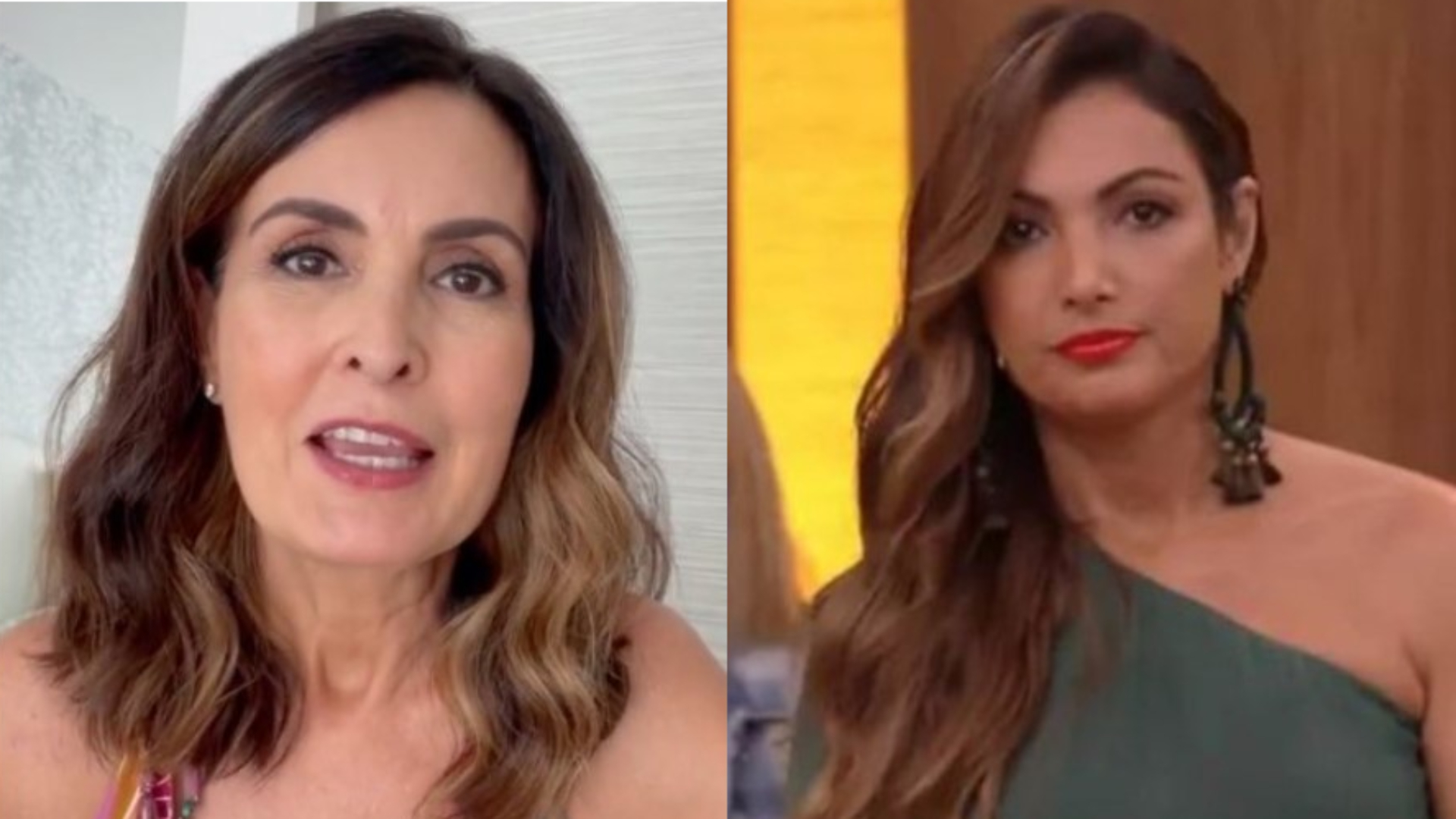 Fátima Bernardes não conversa com Patrícia Poeta nos bastidores: “Conhece bem”