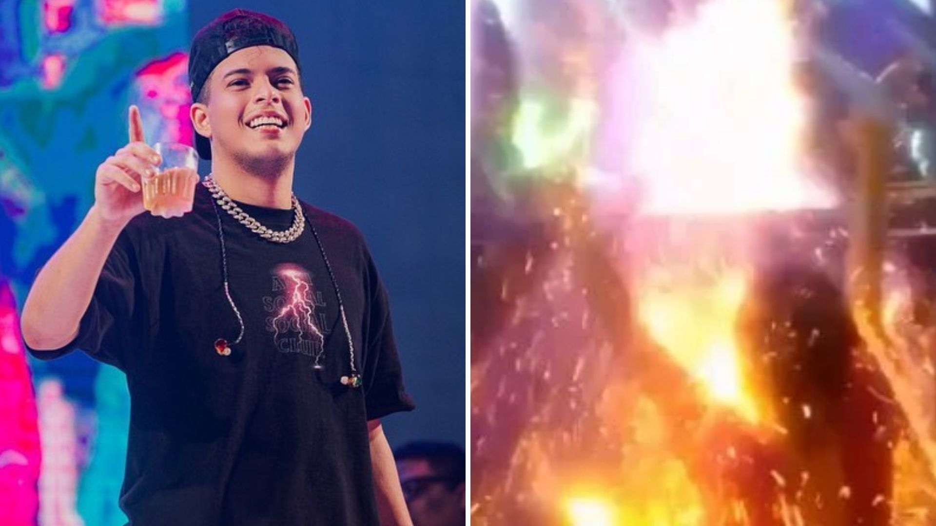 Cantor solta fogos em show e causa ferimento grave em fã de 16 anos