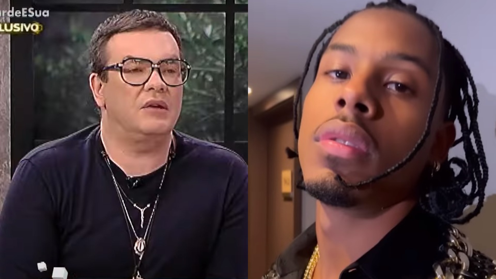 Felipeh Campos ridiculariza cabelo de PA e web aponta racismo: “Um monte de cadarço”