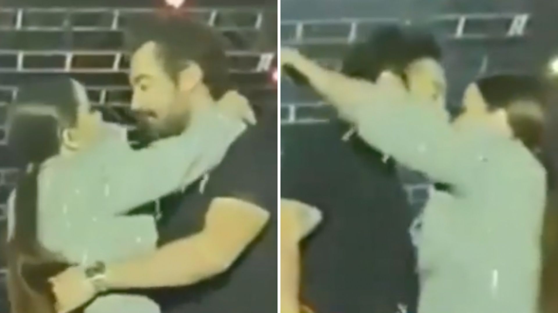 Como assim? Fernando tem atitude controversa e abaixa a saia de Maiara no palco