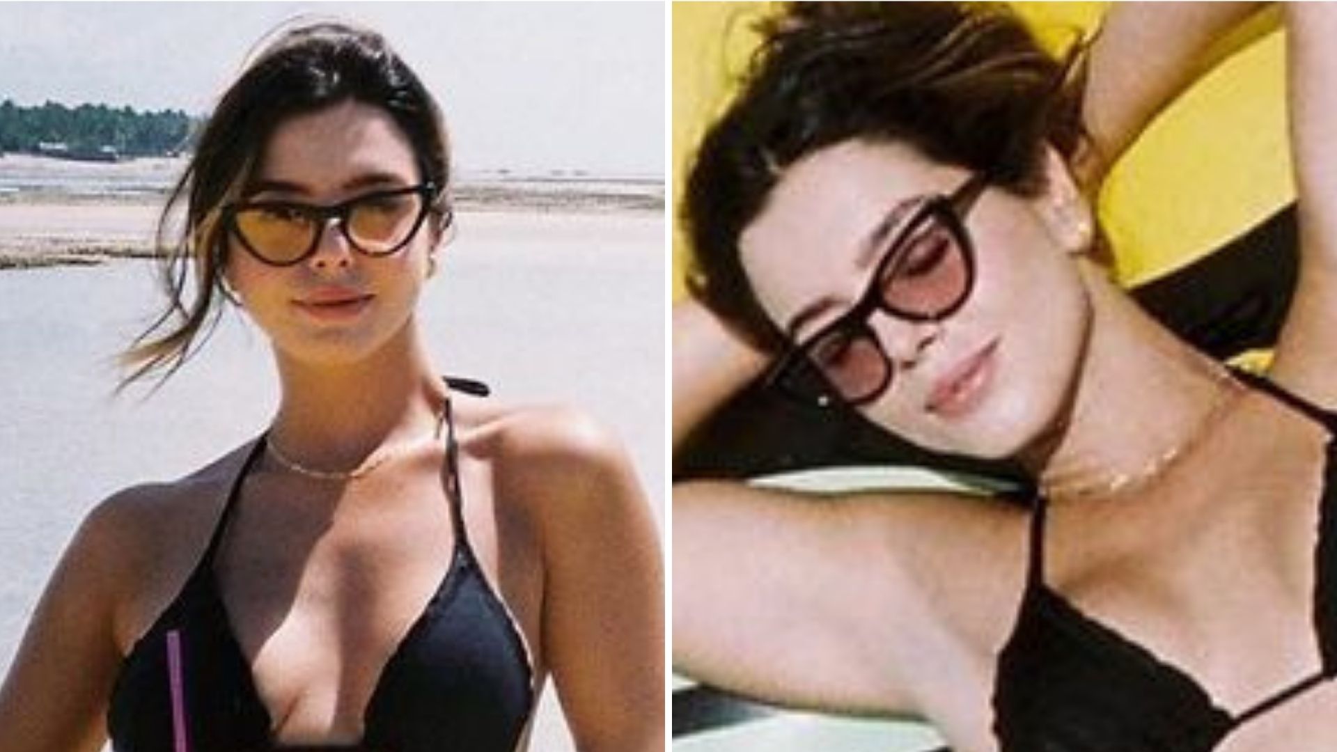 Giovanna Lancellotti exibe barriga chapada de cortininha e fãs babam: “Gata”
