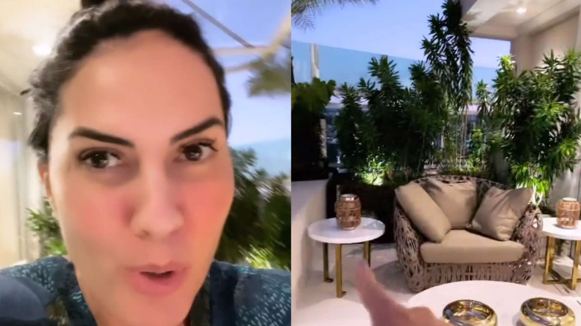 Graciele Lacerda faz tour pelo último andar do triplex e choca fãs: “Puro luxo”