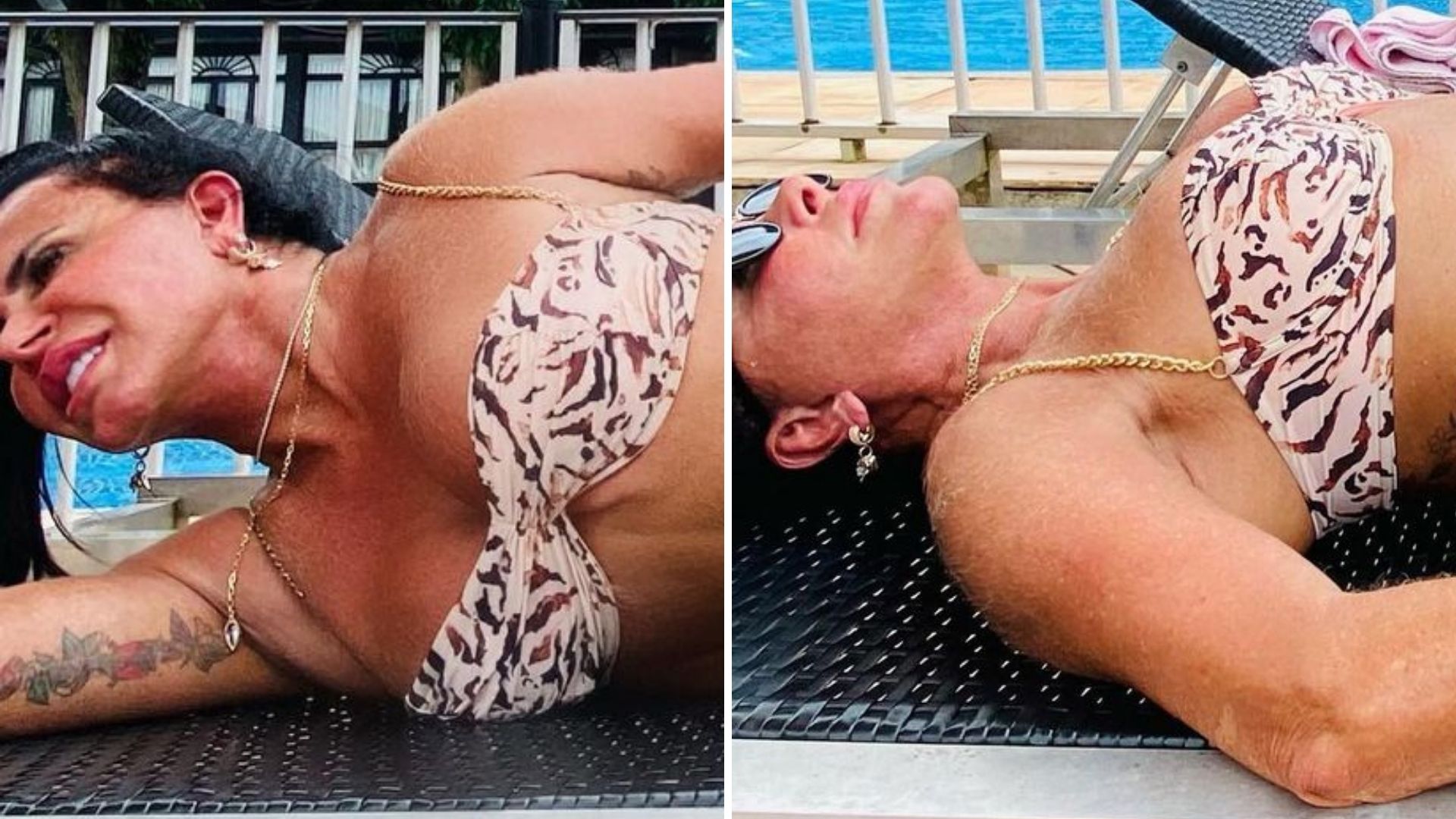 Aos 62 anos, Gretchen publica cliques indiscretos de biquíni fio-dental: “Relaxando”