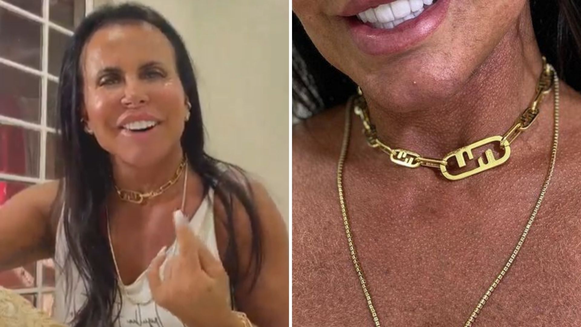Gretchen detona críticas ao postar close de peito peludo: “Assunto do momento”