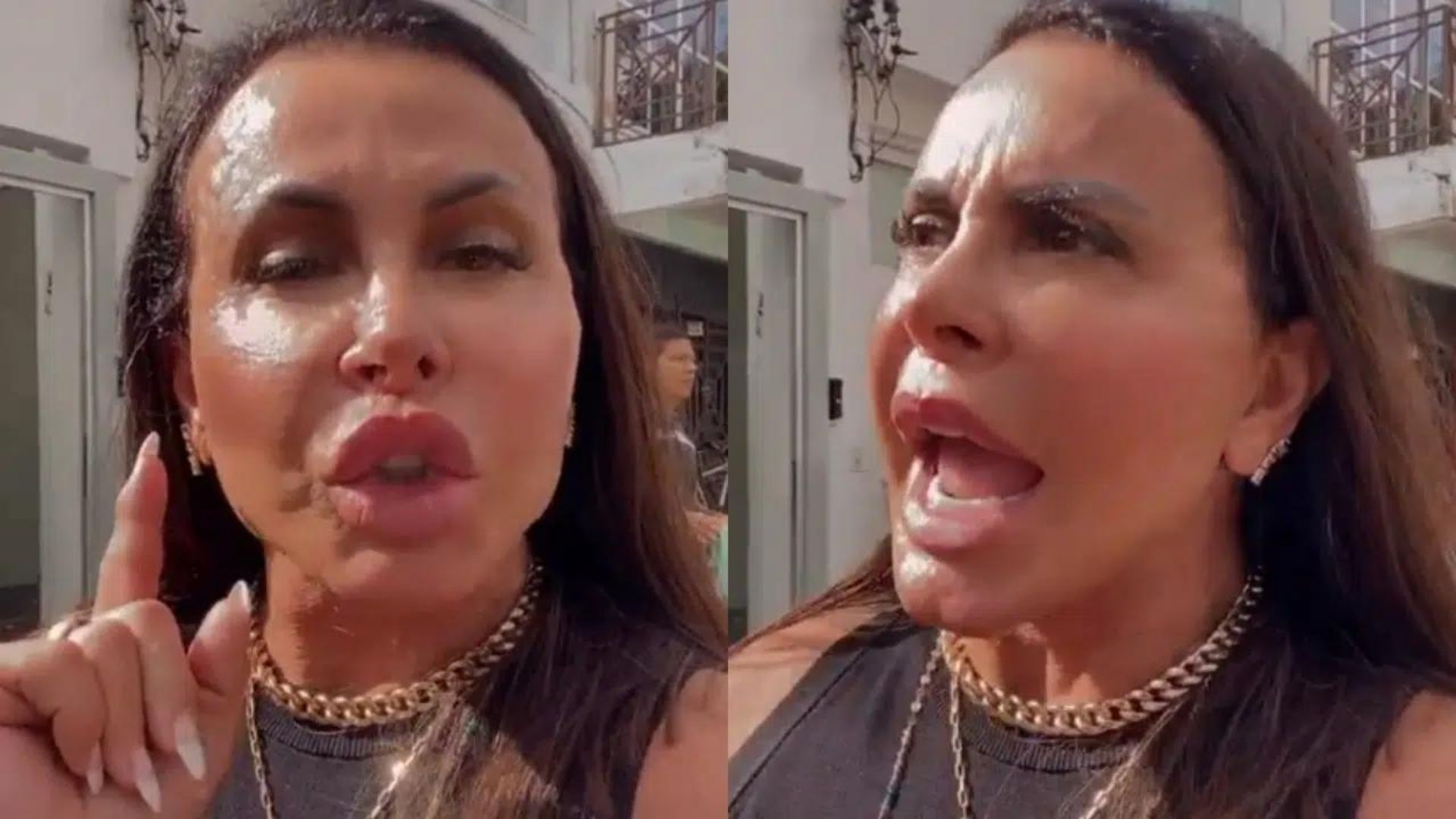 Gretchen compra briga com vizinho e expõe confusão na web: “Eu só lamento”