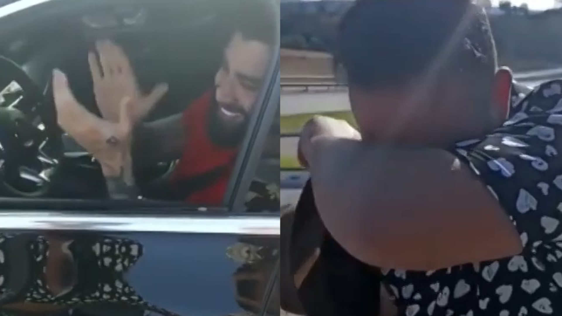 Que coração! Gusttavo Lima para o carro e realiza sonho de fã: “Meu ídolo”
