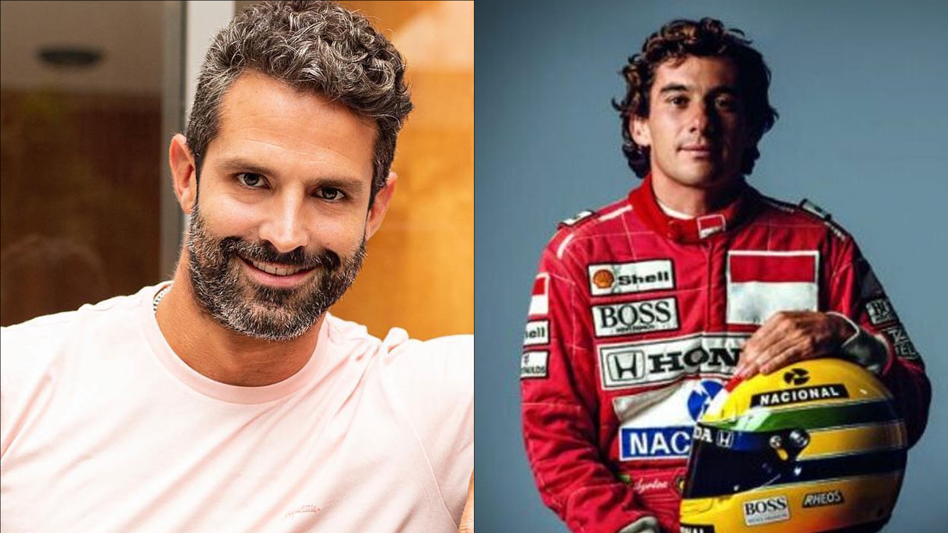 Lembra dele? Iran Malfitano tatua imagem de Ayrton Senna na perna: “Era um sonho”