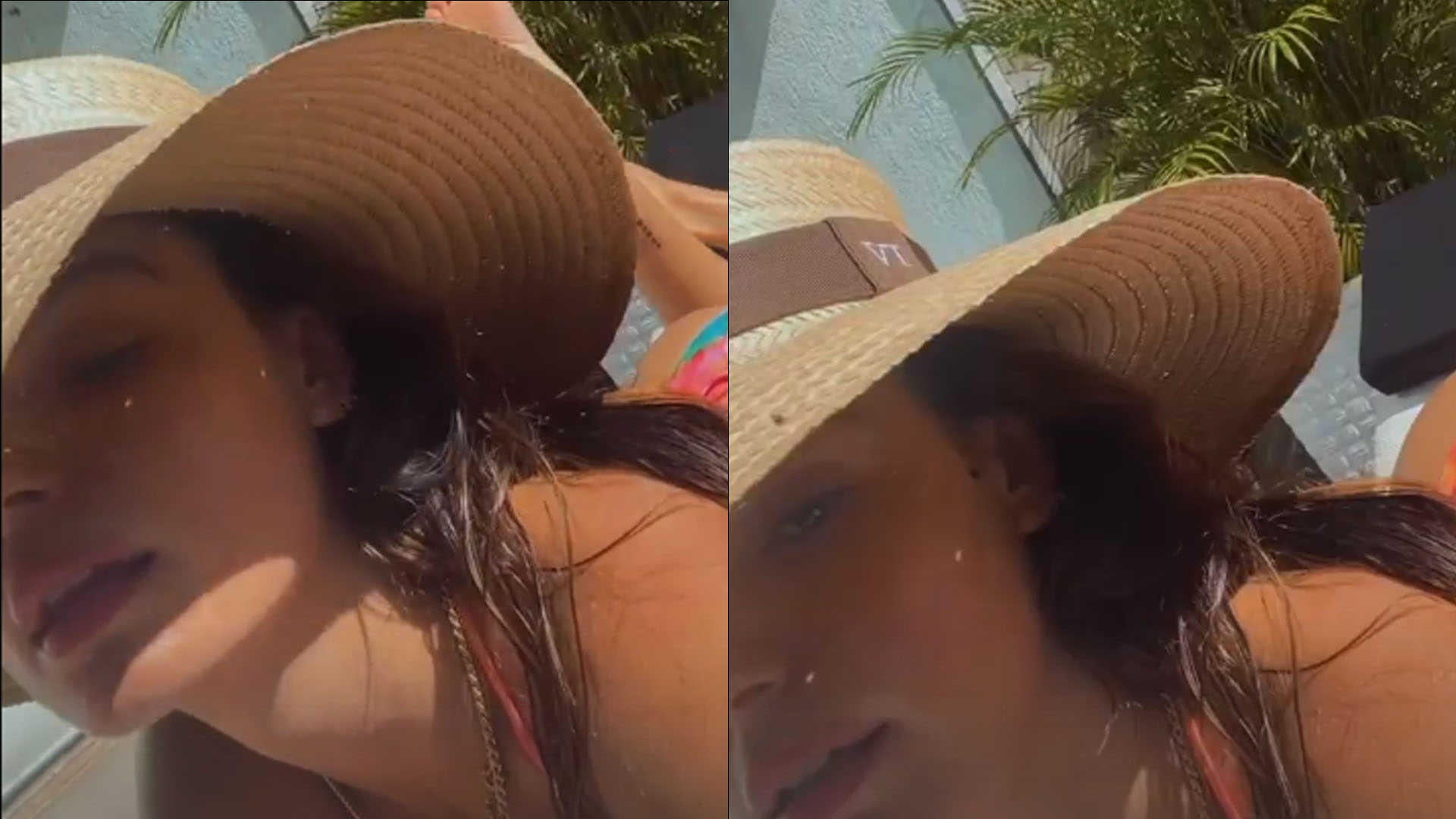 Isis Valverde dá close no bumbum ao renovar bronzeado com biquíni ‘atoladinho’