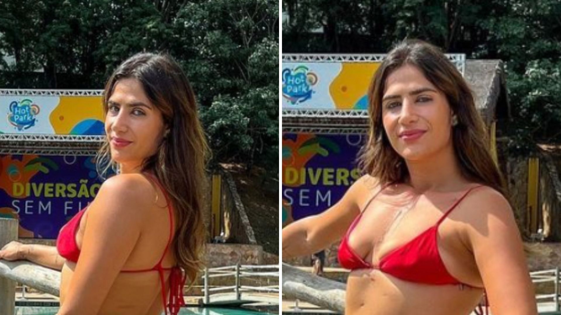 Filha do cantor Leonardo posa de biquíni após perder 30 kg: “Feliz demais”