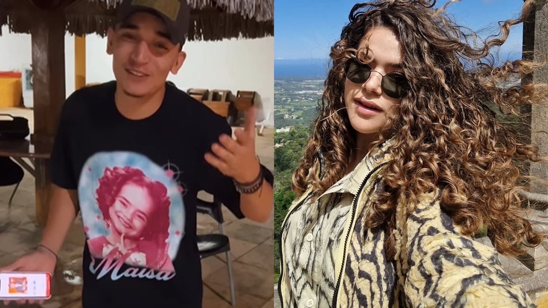 João Gomes usa camisa com foto de Maisa e faz declaração: ” To precisando de dengo”