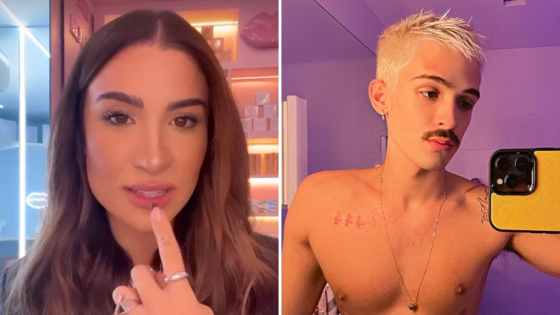 Bianca Andrade cutuca após ficada com filho de Leonardo: “Quando me dá vontade eu dou”
