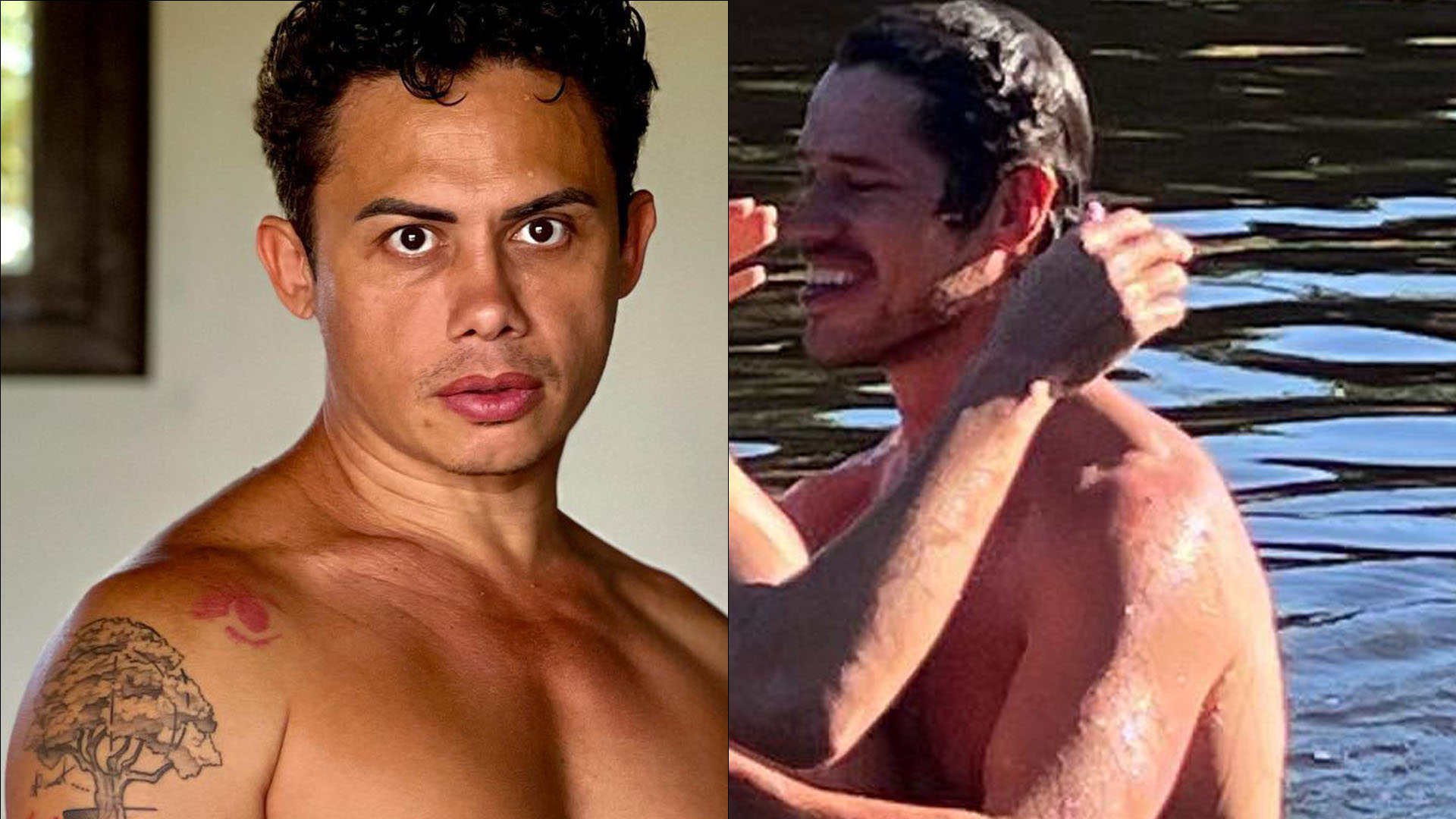 José Loreto e Silvero Pereira são flagrados agarradinhos em rio: “Desculpa, mundo”