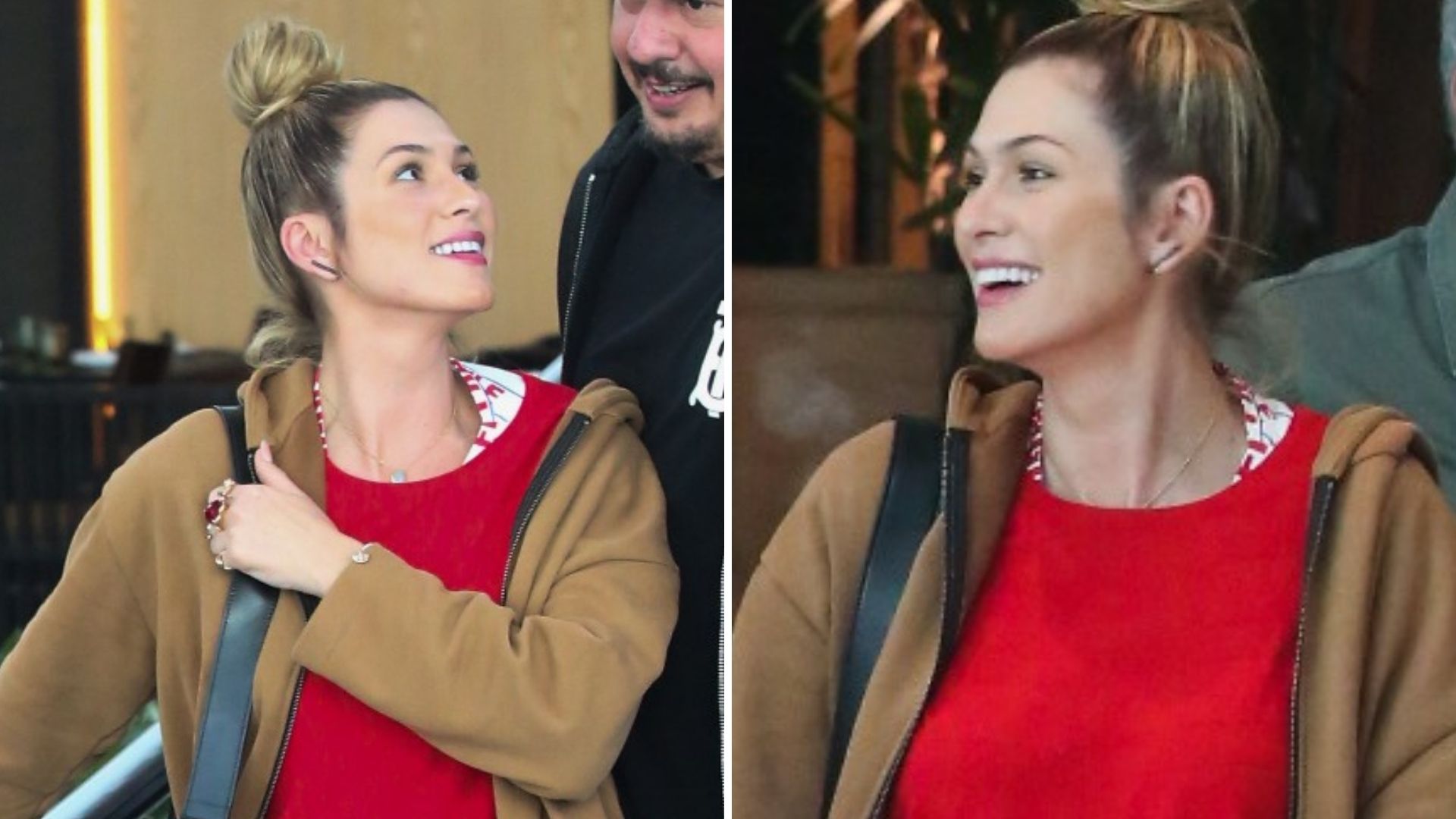 Lívia Andrade é flagrada em momento raro com o namorado durante passeio no shopping