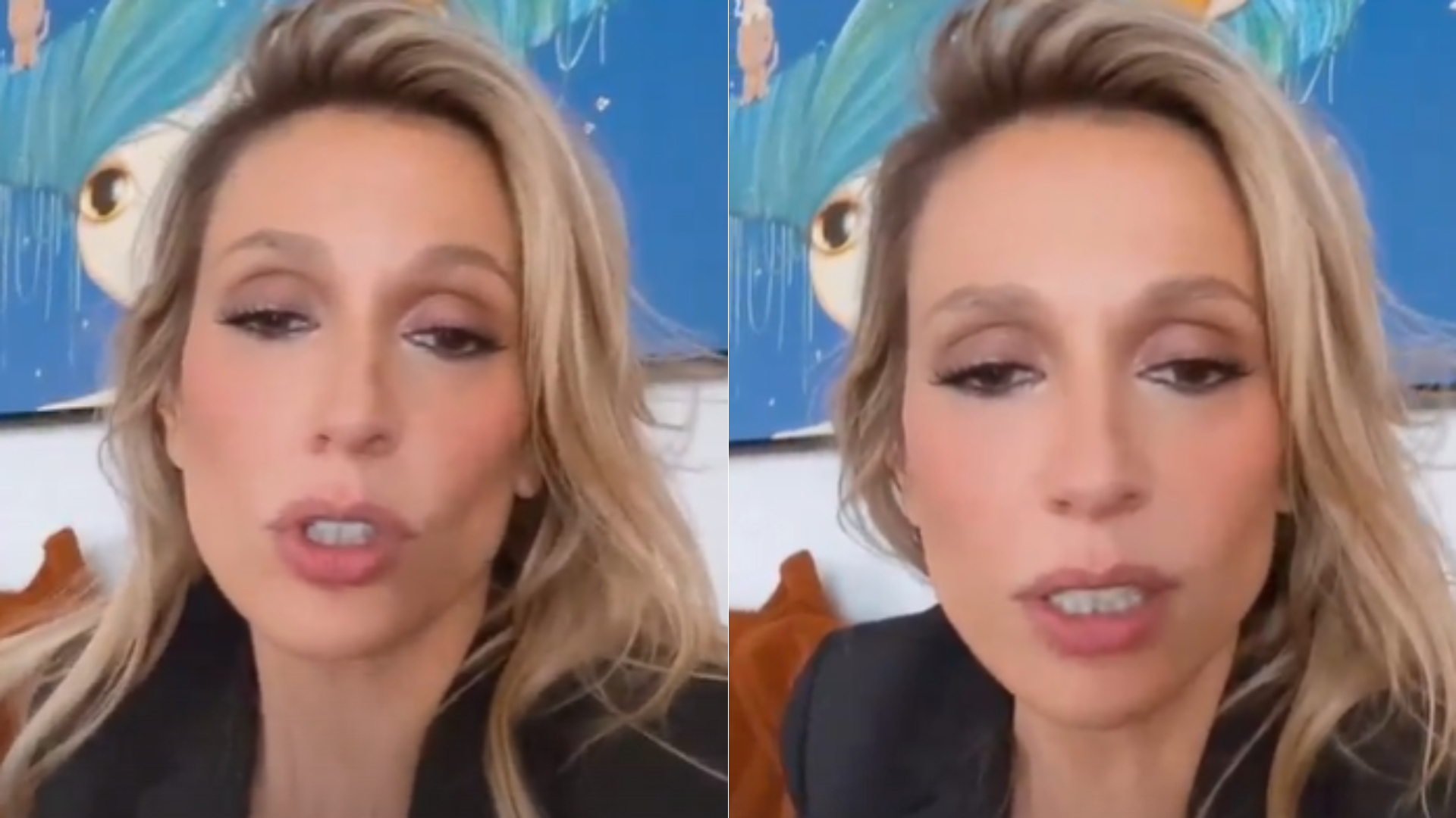 Luísa Mell desabafa sobre estado de saúde após convulsão e fratura: “É chato”