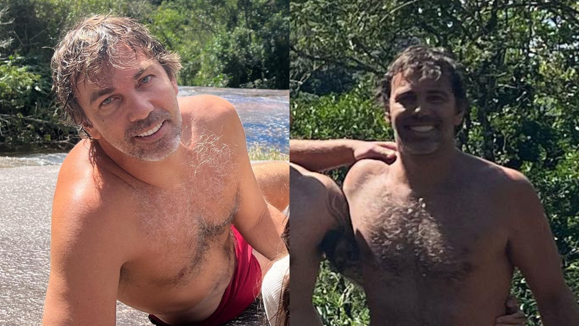 Marcelo Faria reúne os irmãos em foto rara e fãs se impressionam: “Gatos demais”