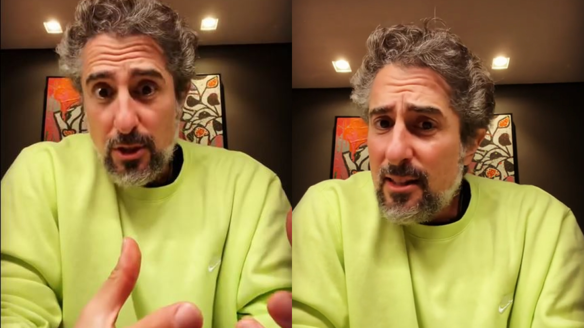 Marcos Mion testa positivo para Covid-19 e cancela gravações do Caldeirão: “Pena”