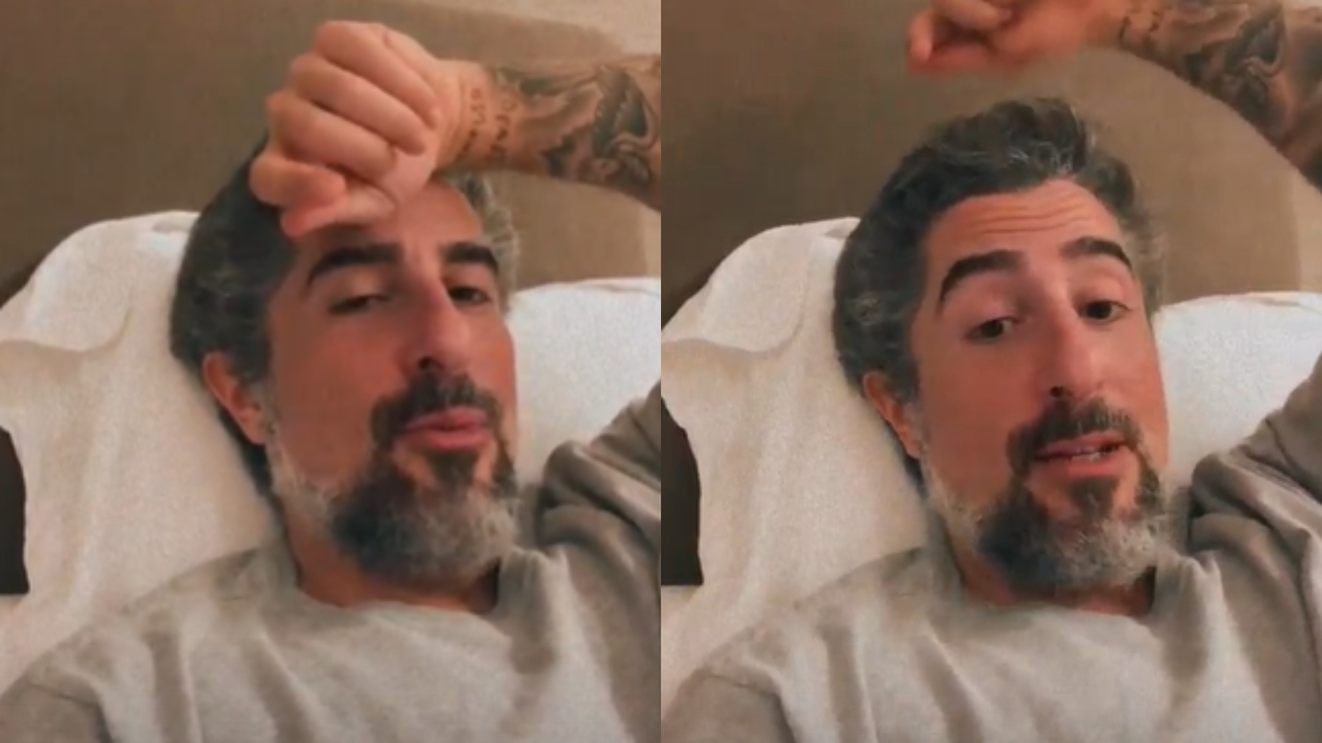 Isolado com Covid-19, Marcos Mion desabafa: “Não vou perder para esse vírus”
