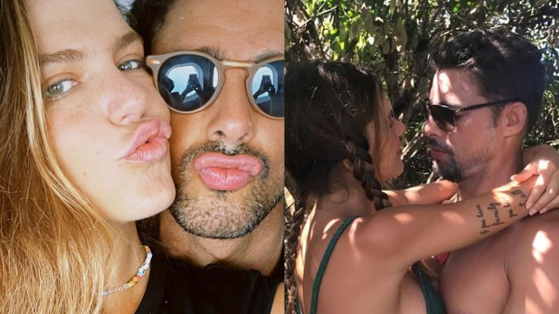 Mariana Goldfarb posta fotos raras com Cauã Reymond e se declara: “Meu amor”