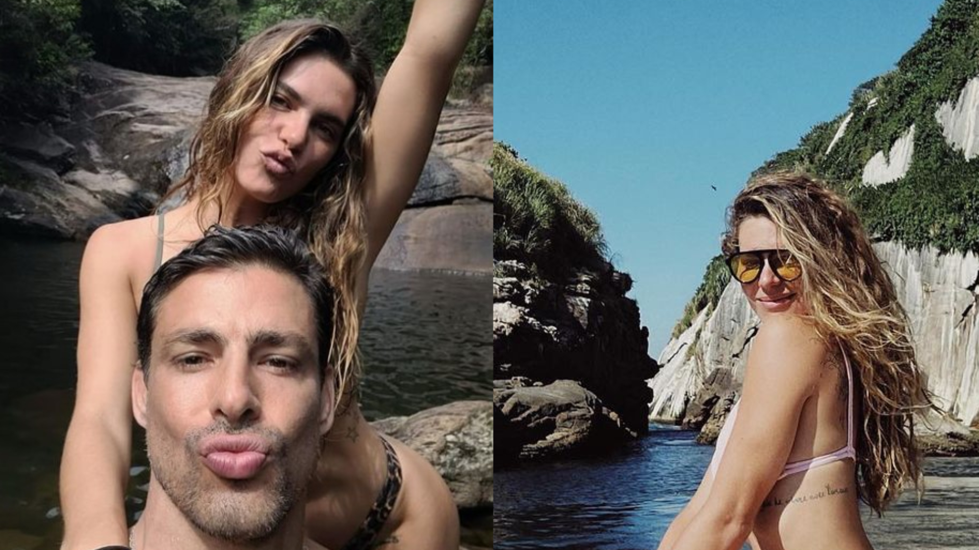 Mariana Goldfarb desfila de biquíni e ostenta pernões torneados: “Que inveja”