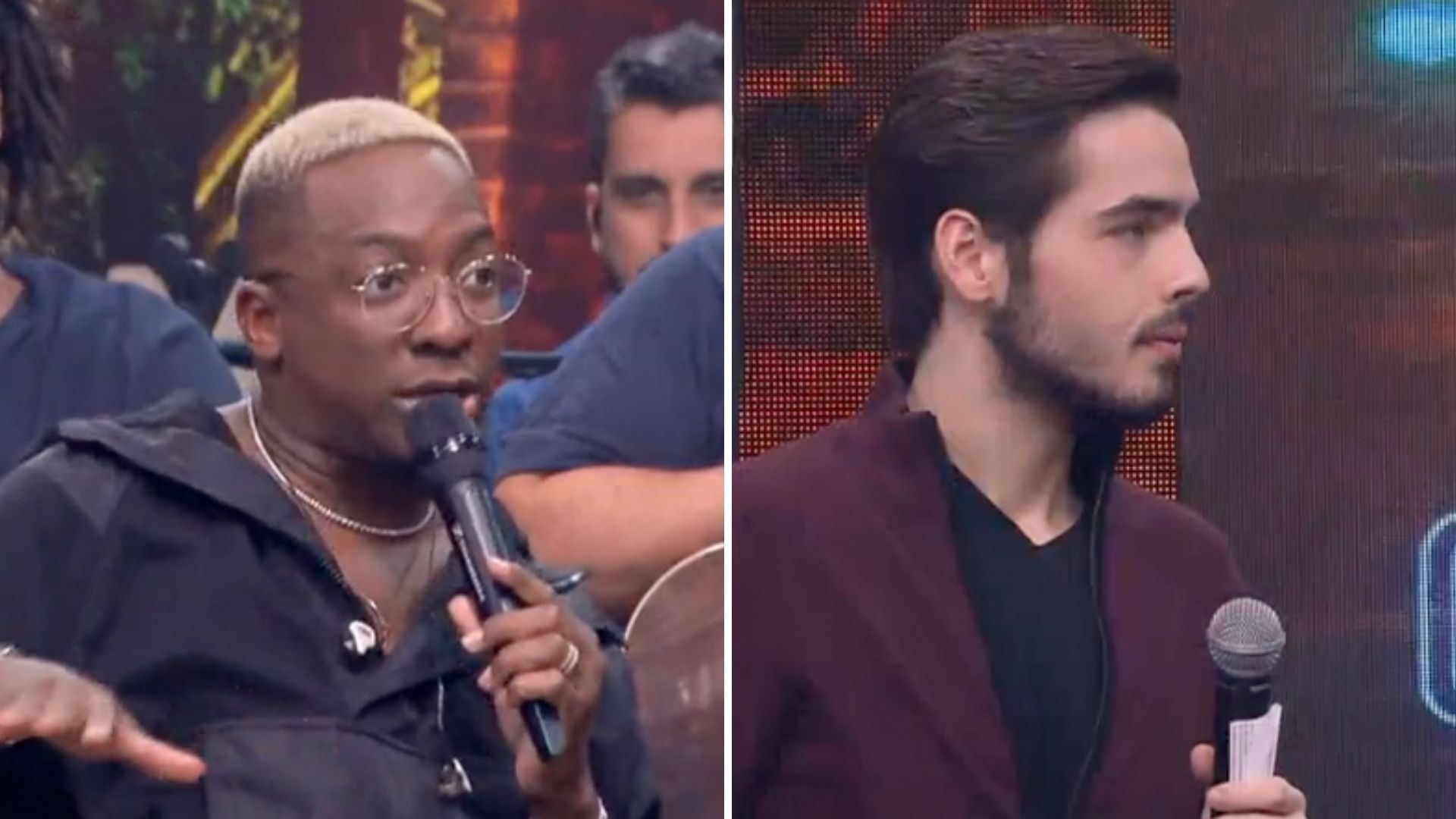 Mumuzinho expõe filho de Faustão ao vivo para o pai e gera constrangimento: “É danado”