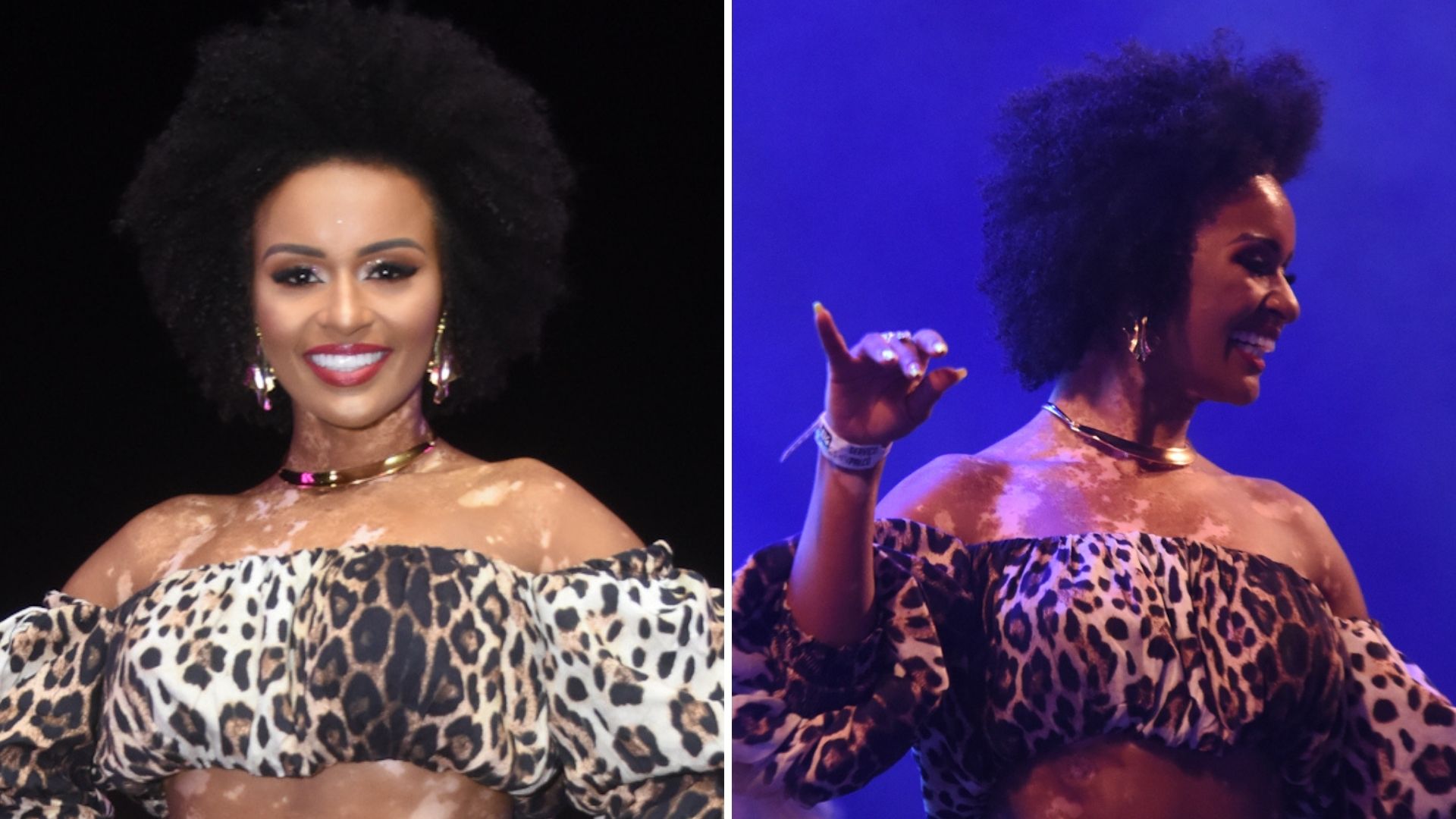 Que mulher! Ex-BBB Natália Deodato sobe no palco de show e samba com look ousado