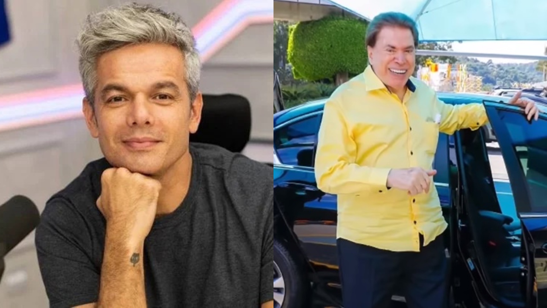 Otaviano Costa revela climão ao se deparar com Silvio Santos no SBT: “Eu não sabia”