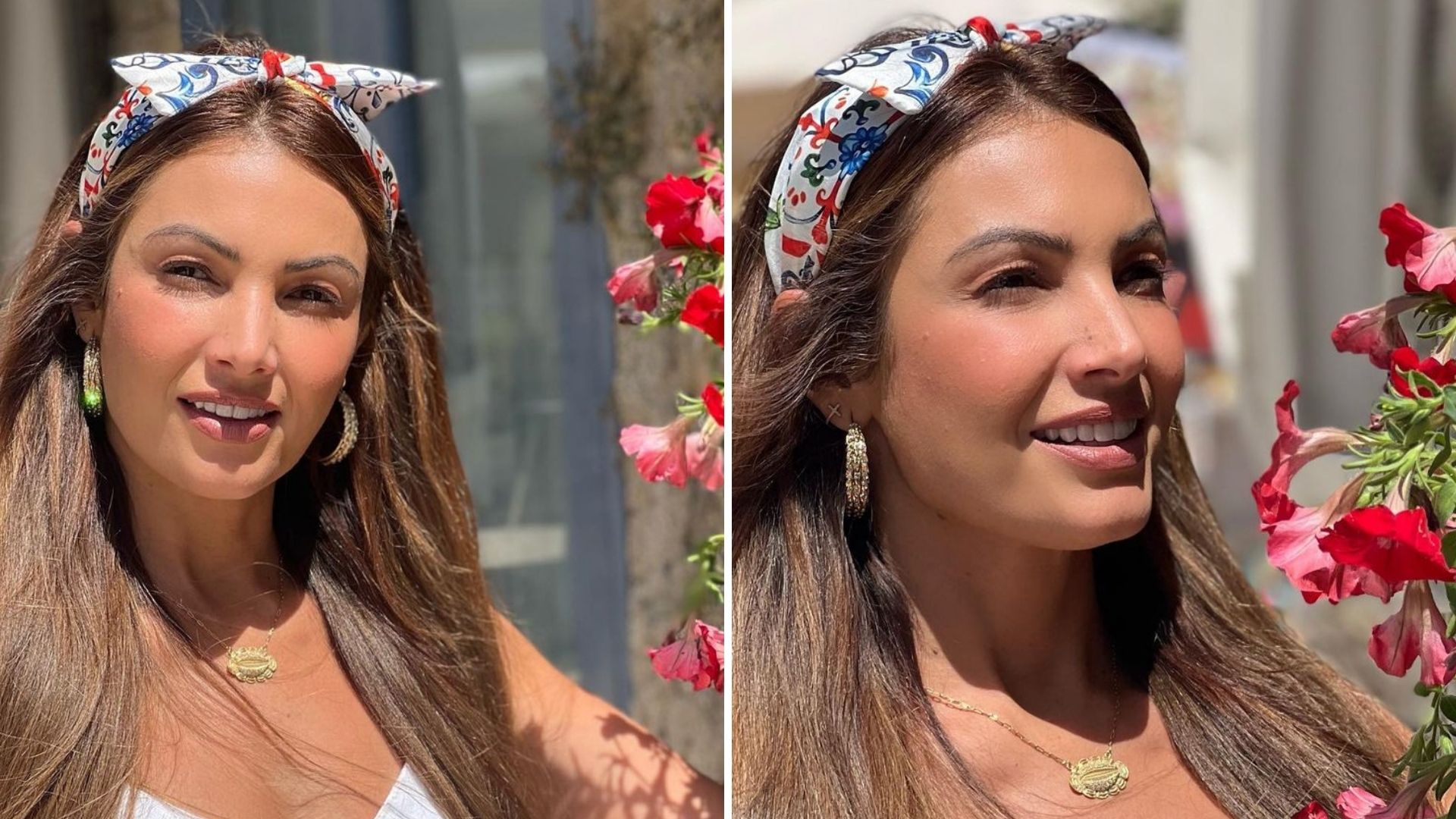 Patrícia Poeta surge turistando na Itália com decote caprichado e fãs babam: “Diva”
