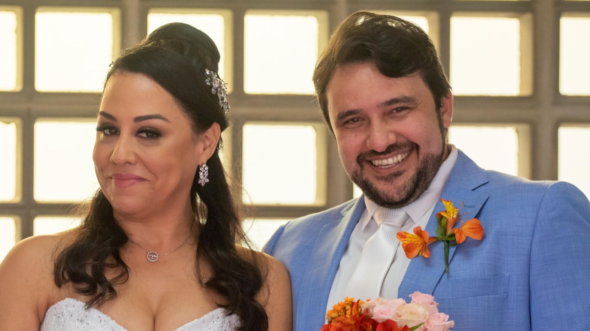 Quanto Mais Vida, Melhor!: Deusa e Odaílson se casam em cerimônia luxuosa; veja fotos
