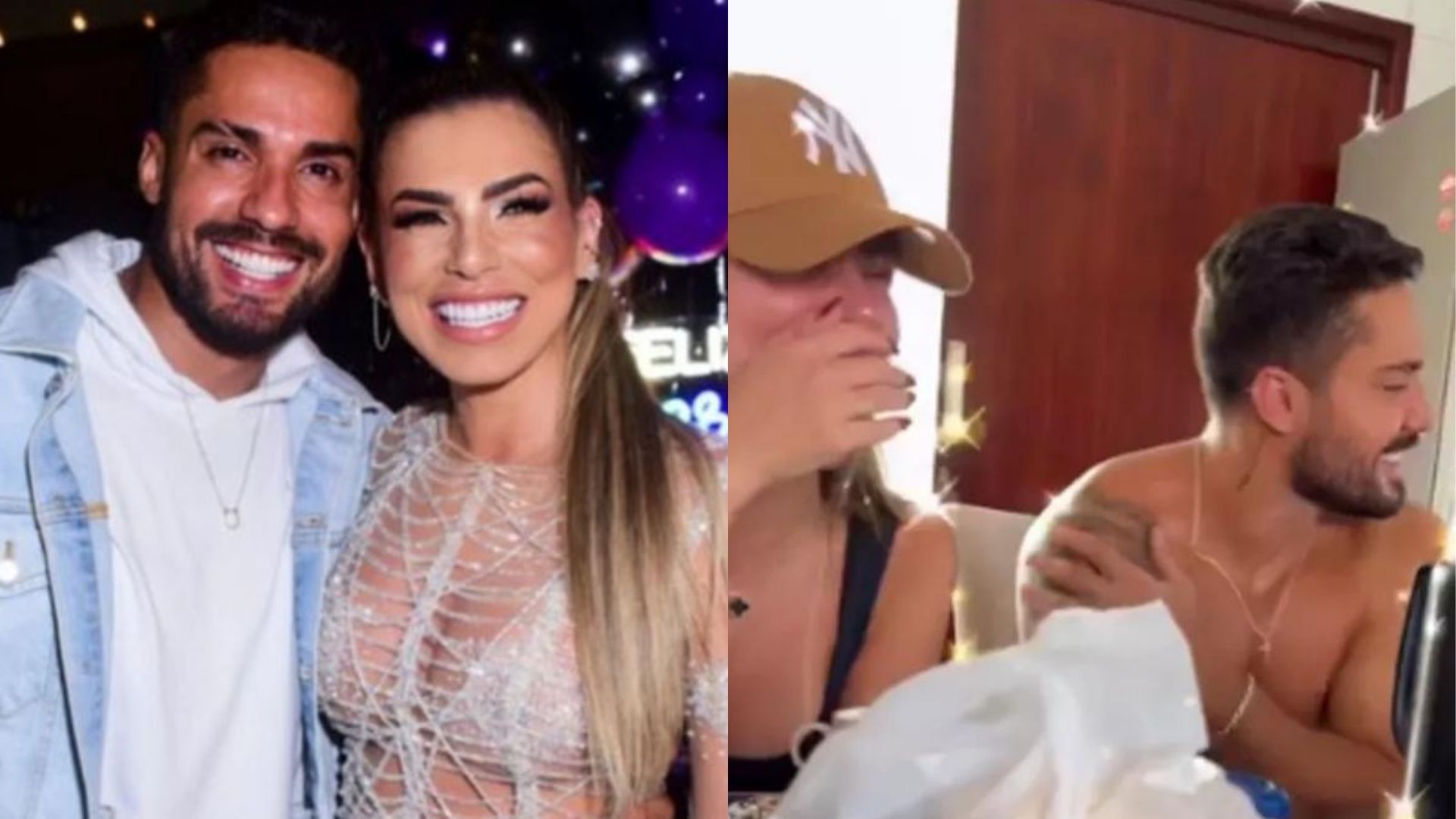 Recaída? Bil Araújo e Erika Schneider são vistos juntos após fim do romance
