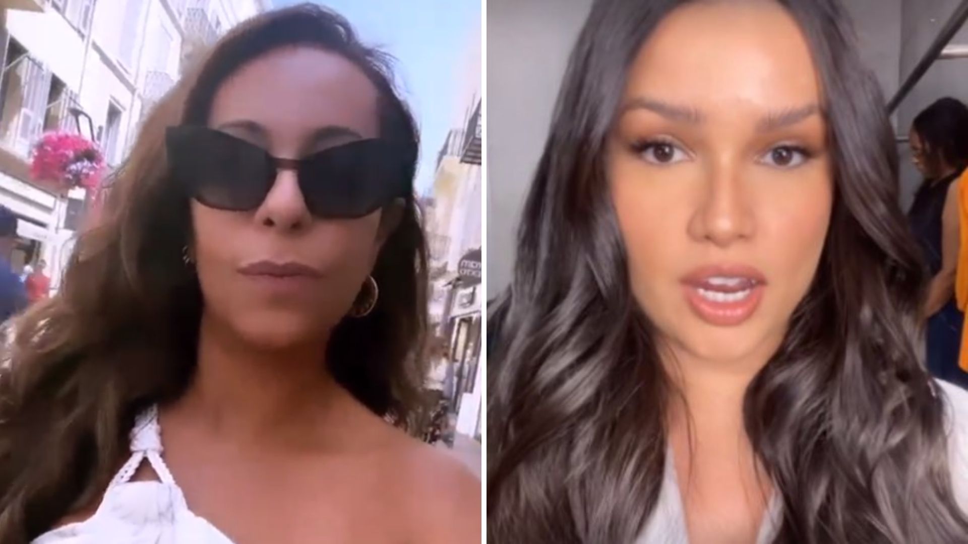 Samantha Schmutz foge ao ser questionada sobre Juliette: “Estou na França”