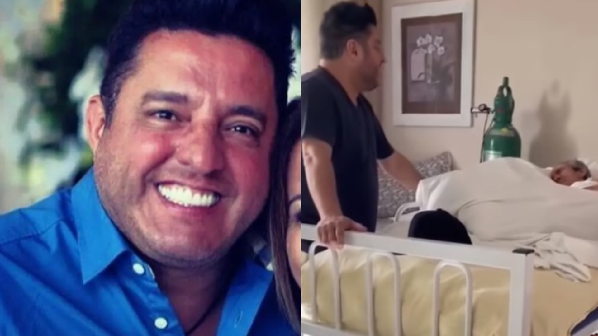 Sertanejo Bruno, da dupla com Marrone, se despede do pai: “Meu herói”