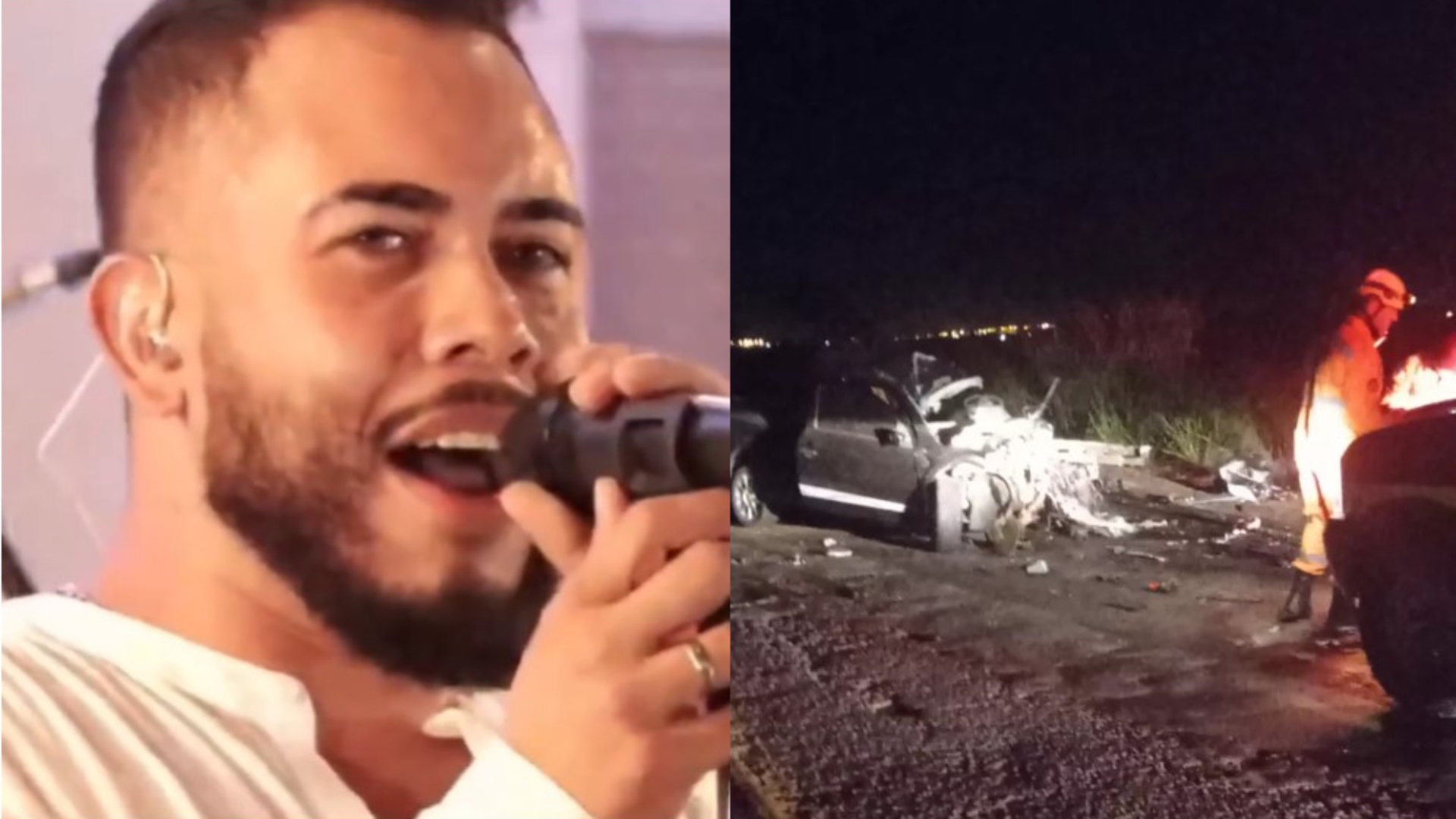 Cantor sertanejo, esposa e filho morrem em acidente em Minas Gerais