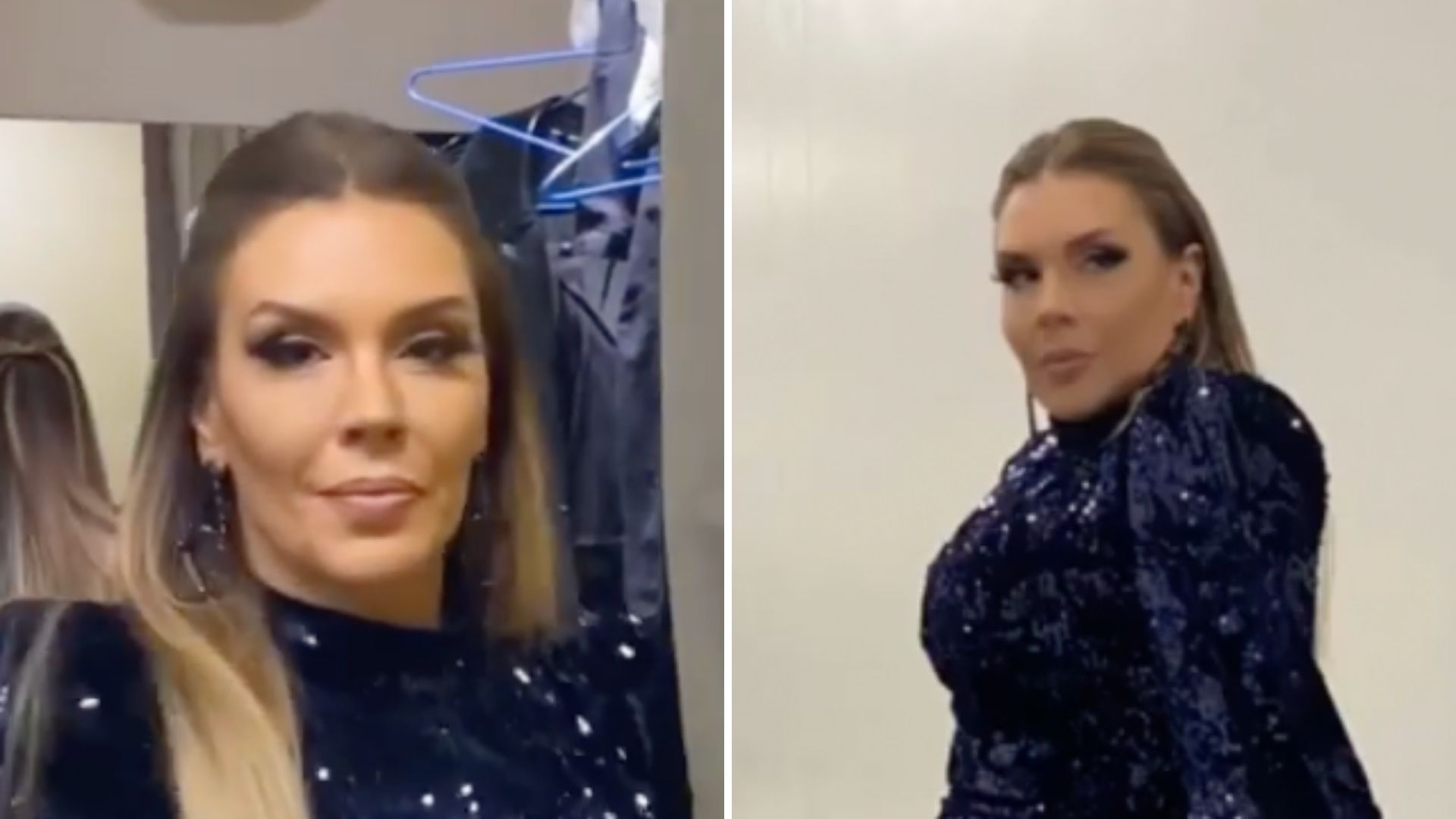 Simony causa nos bastidores da Globo ao desfilar com vestidinho curtíssimo: “Mulherão”