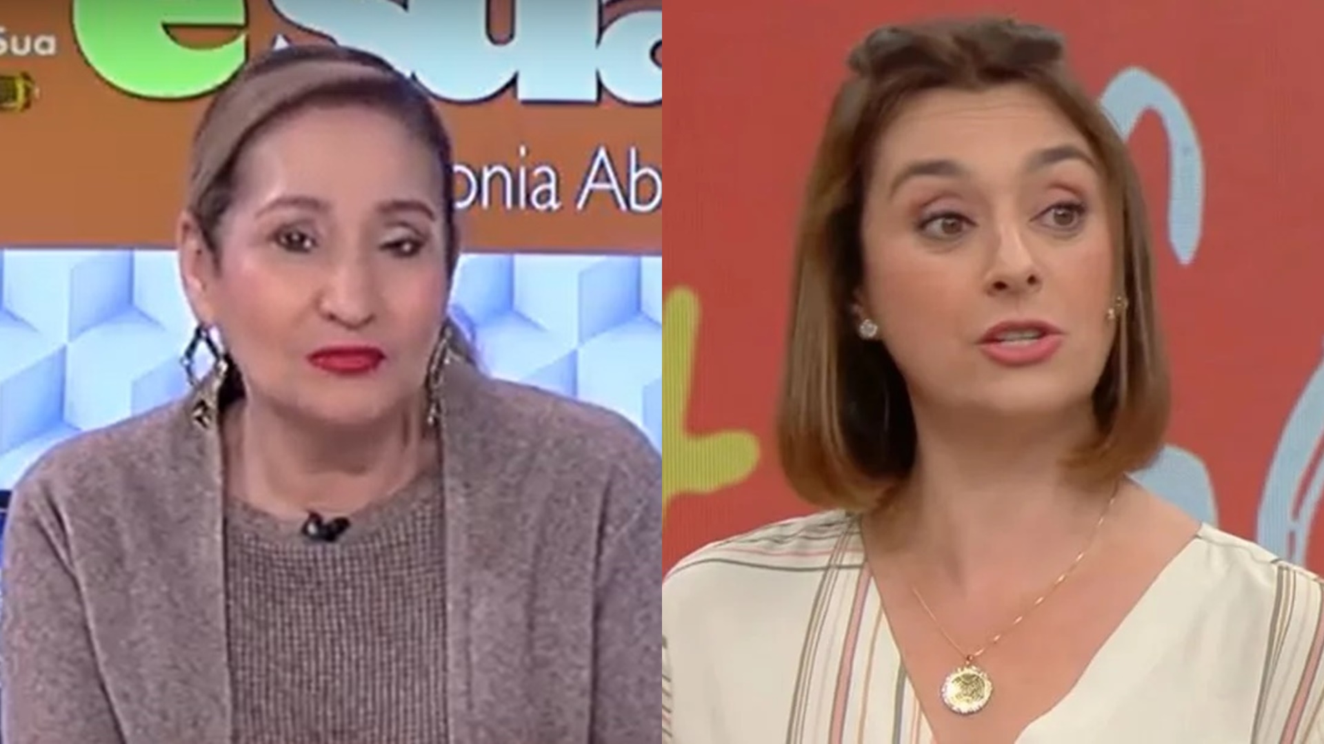 Sonia Abrão alfineta Cátia Fonseca após ser desmentida ao vivo: “Tá pirando”