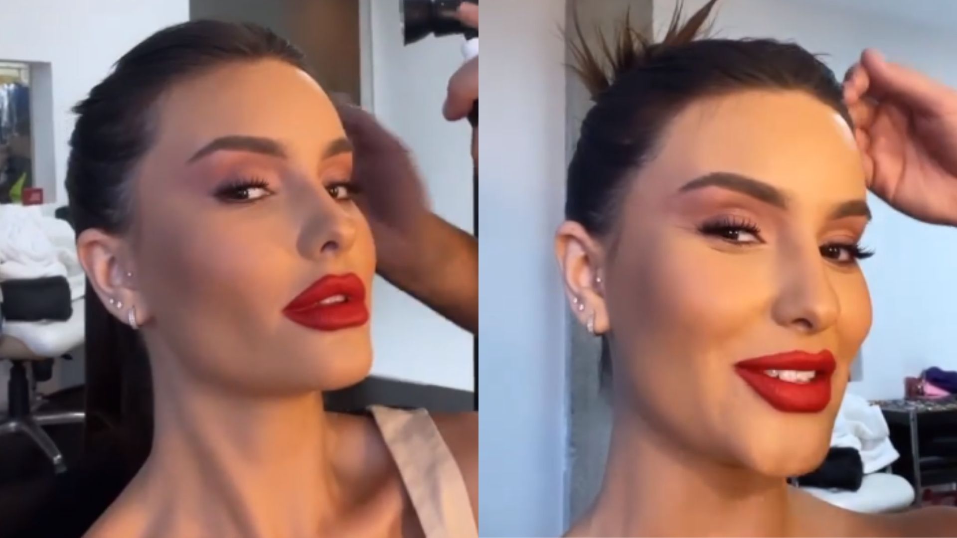 Ex-BBB Thaís Braz comemora ao usar penteado que exibe a testa: “Me sentir segura”
