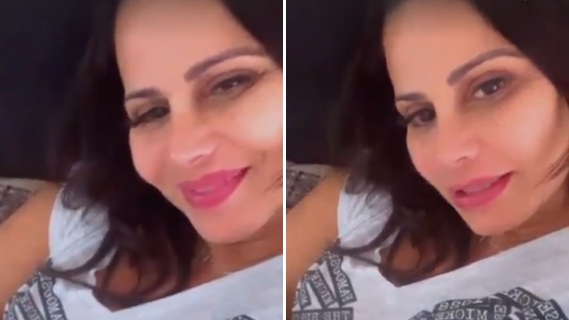 Viviane Araújo não segura a emoção ao sentir chutes do bebê: “Uma delícia”