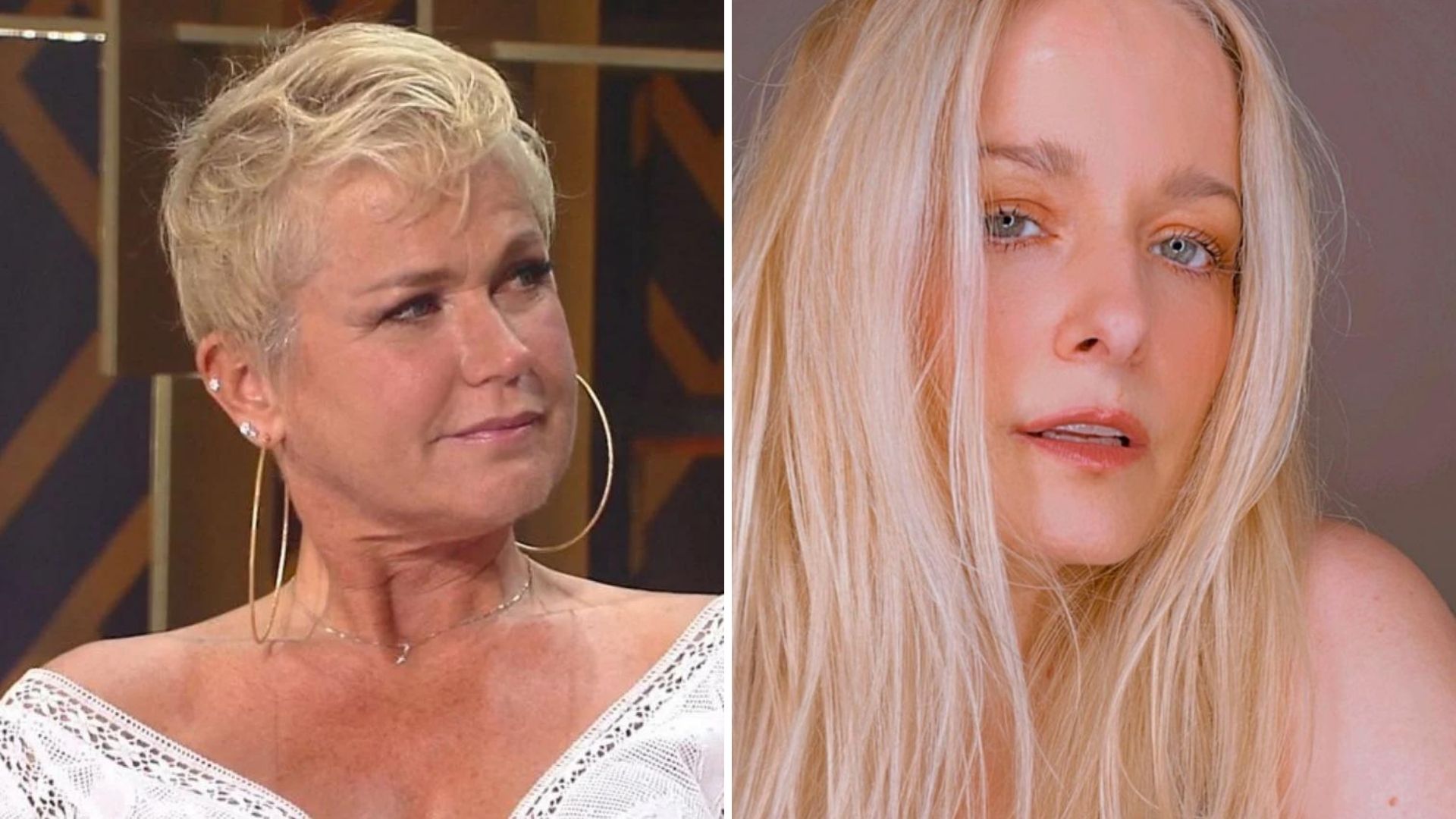 Xuxa Meneghel se revoltou com ensaio nu de Luciana Vendramini: “Falsa paquita”