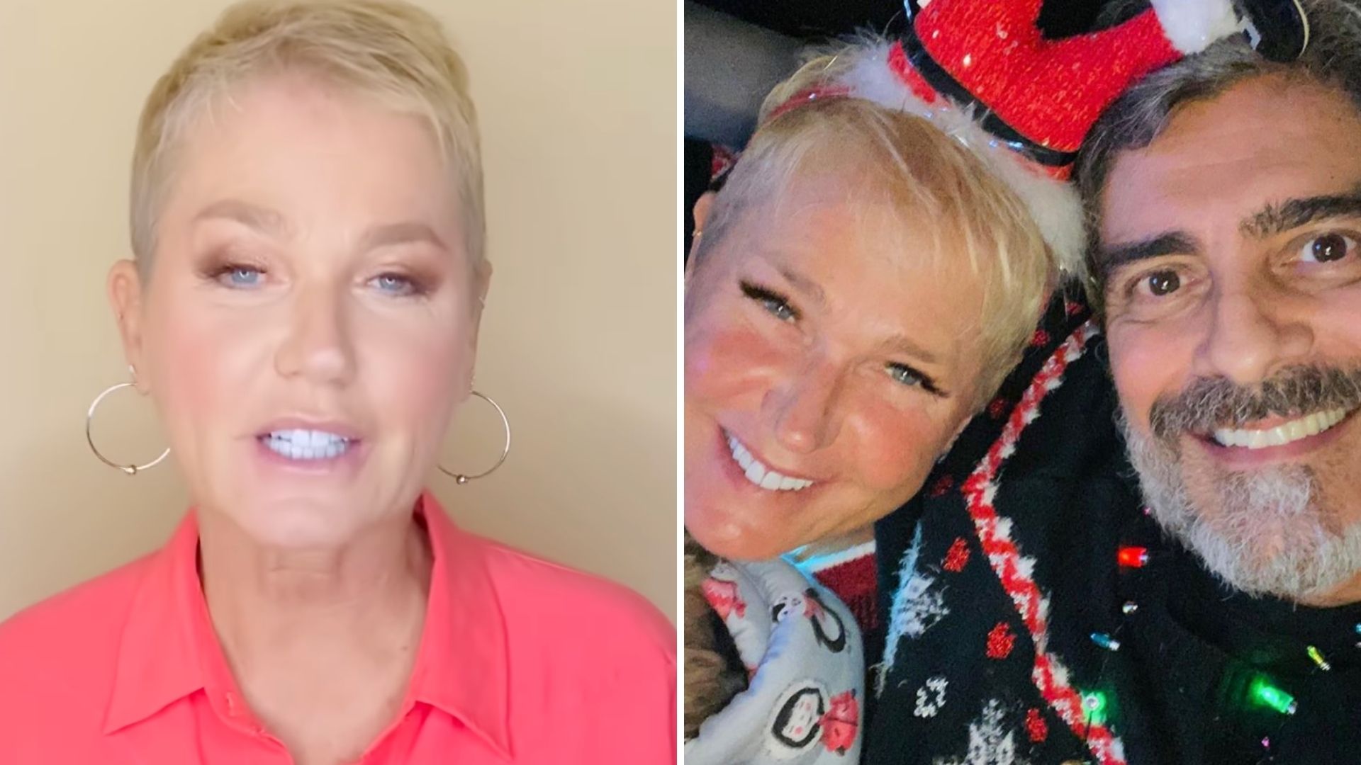Xuxa relata surto após momento a dois com Junno Andrade: “Queria mandar embora”
