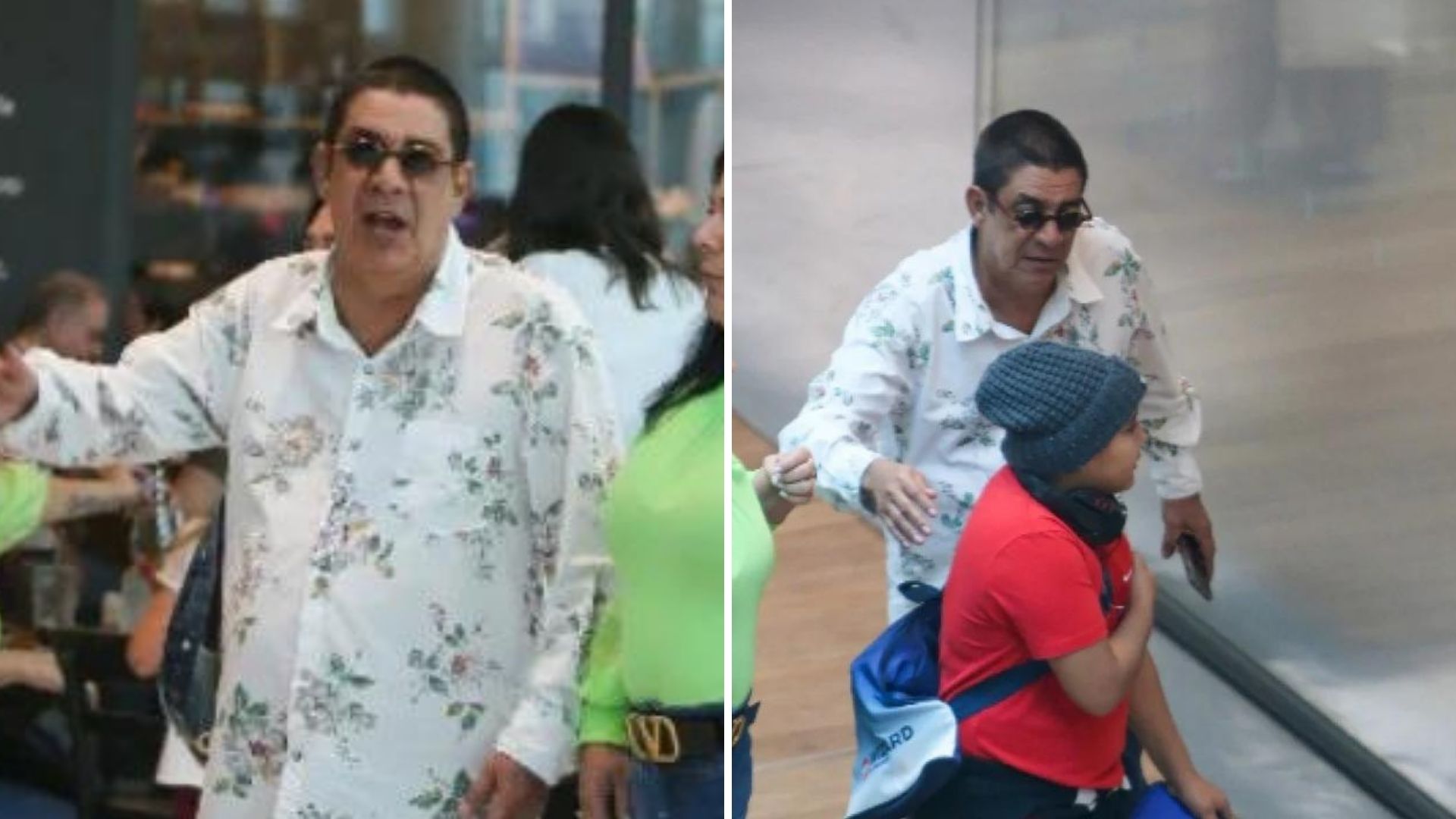 Raridade: Zeca Pagodinho é flagrado com a esposa com quem é casado há 35 anos