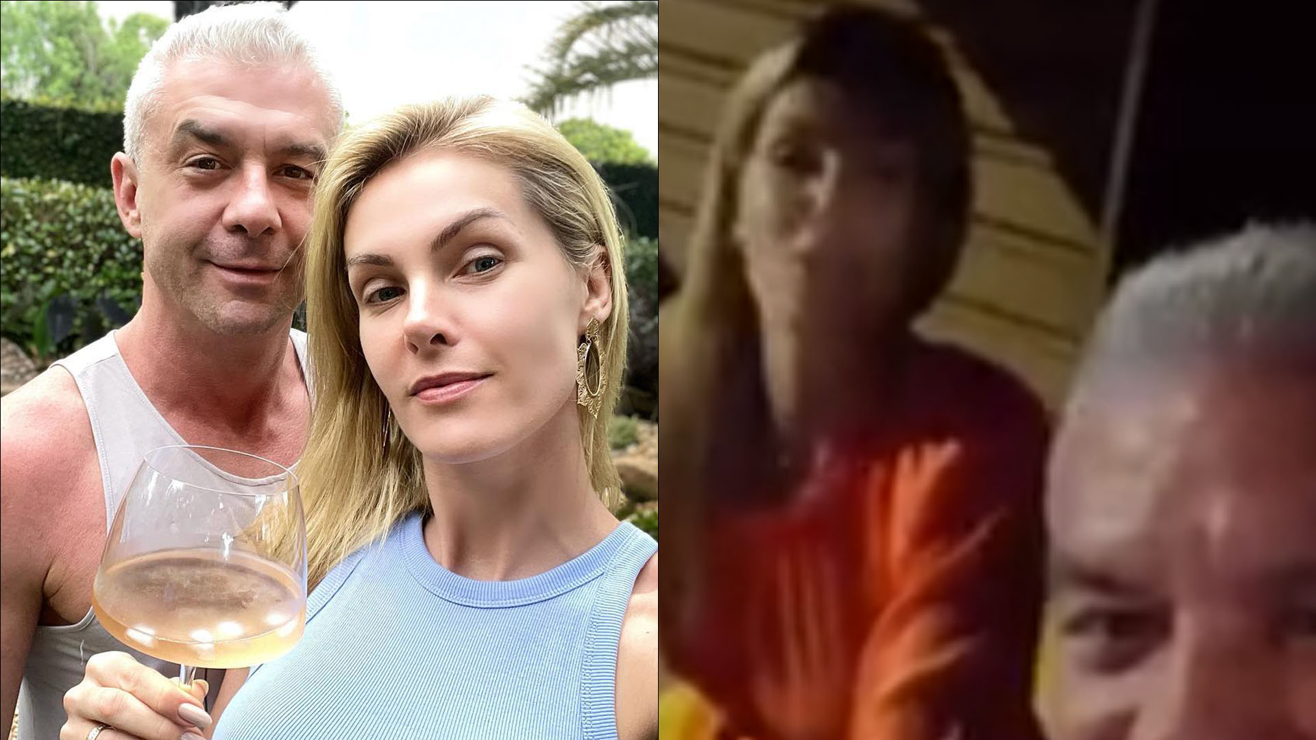 Ana Hickmann surge em boteco humilde e posa com copo de cerveja na mão: “Calor”