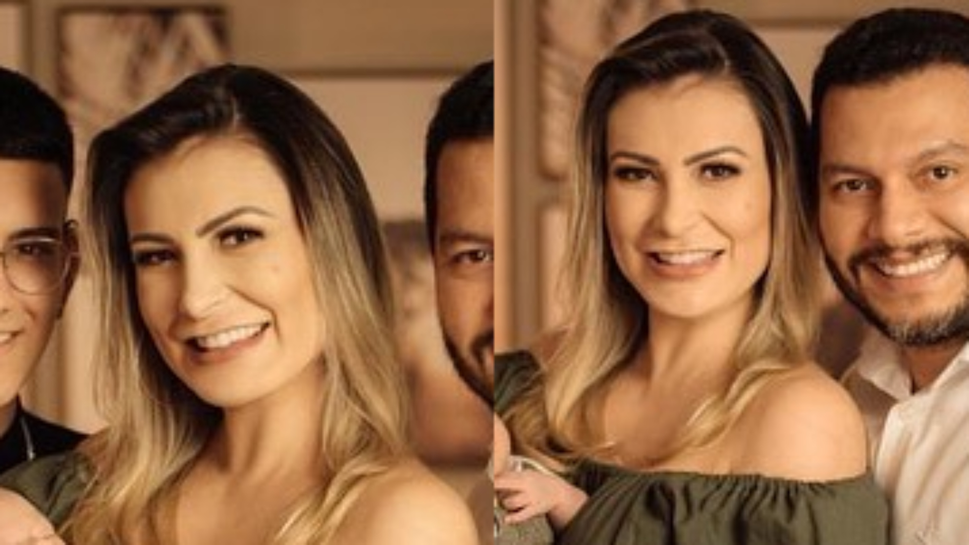 Andressa Urach reúne a família e faz rara aparição com os filhos: “Abençoada”